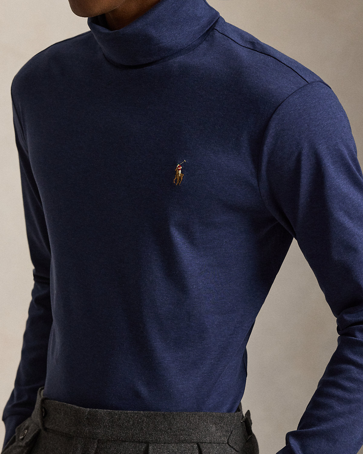 Ralph Lauren Soft Cotton Turtleneck