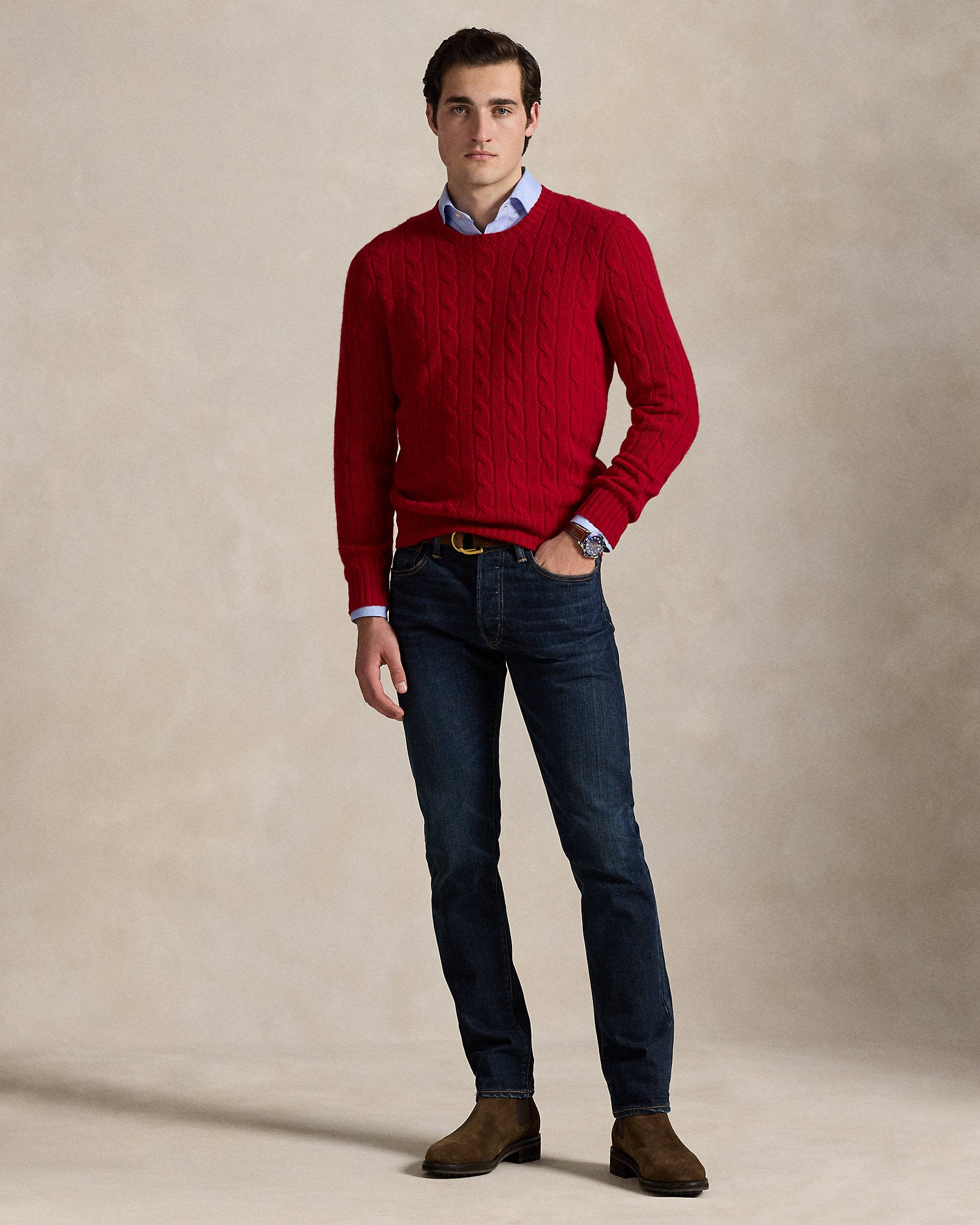 Ralph Lauren The Iconic CableKnit Cashmere Sweater
