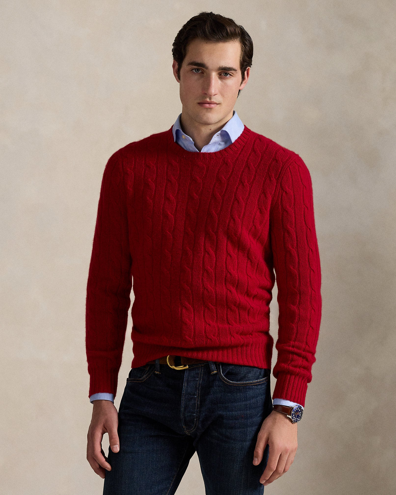 Ralph Lauren The Iconic CableKnit Cashmere Sweater