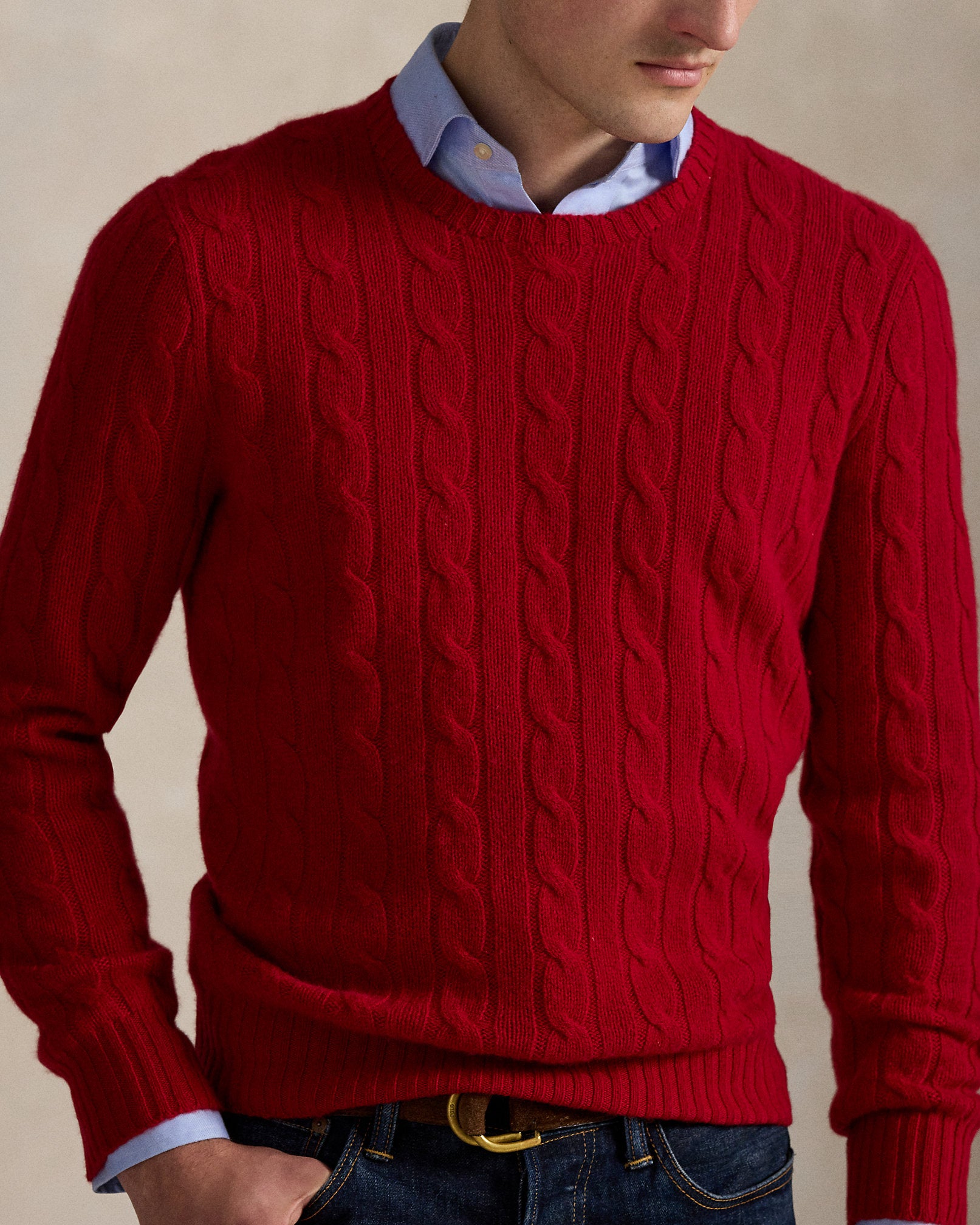 Ralph Lauren The Iconic CableKnit Cashmere Sweater