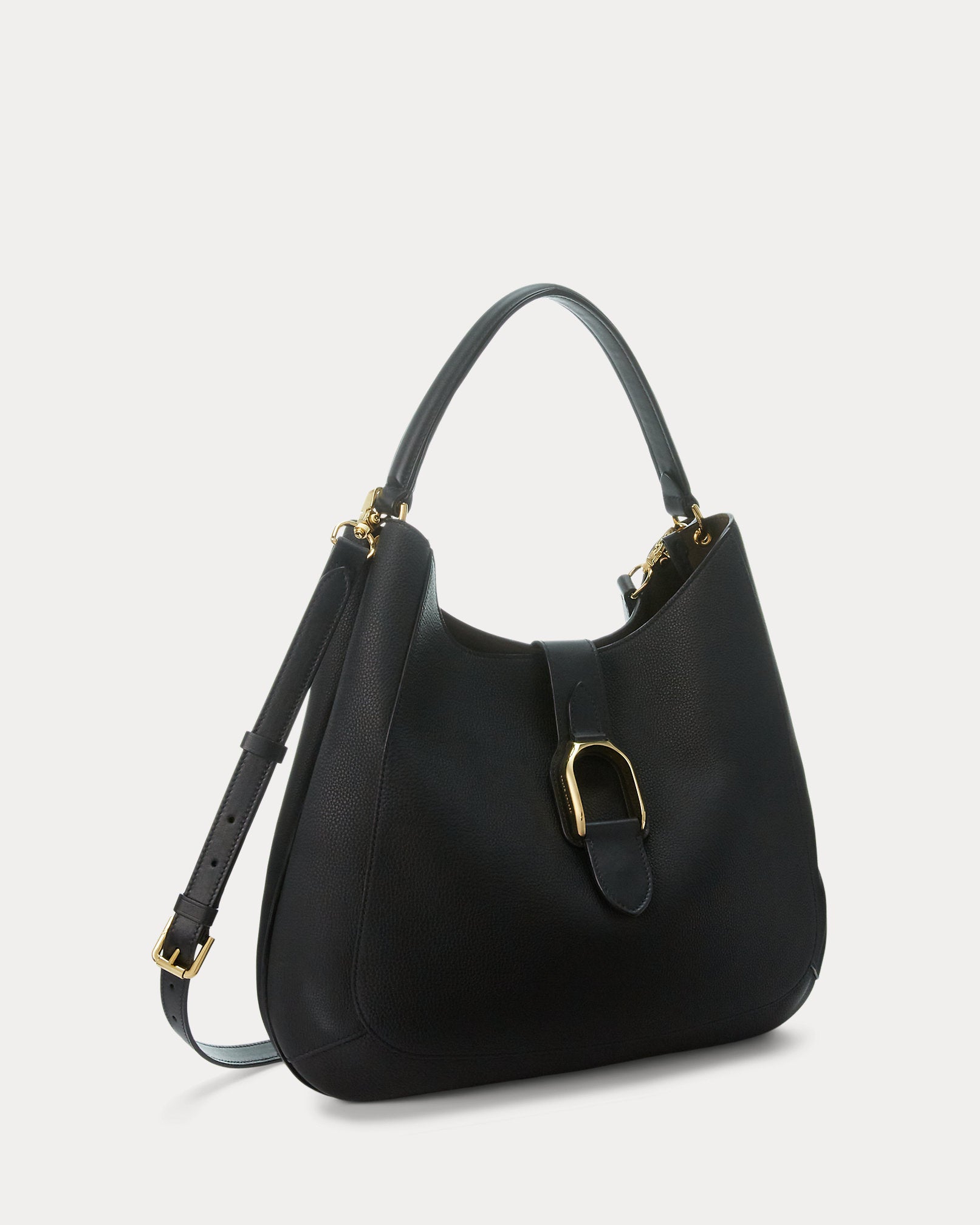 Ralph Lauren Welington Calfskin Medium Shoulder Bag