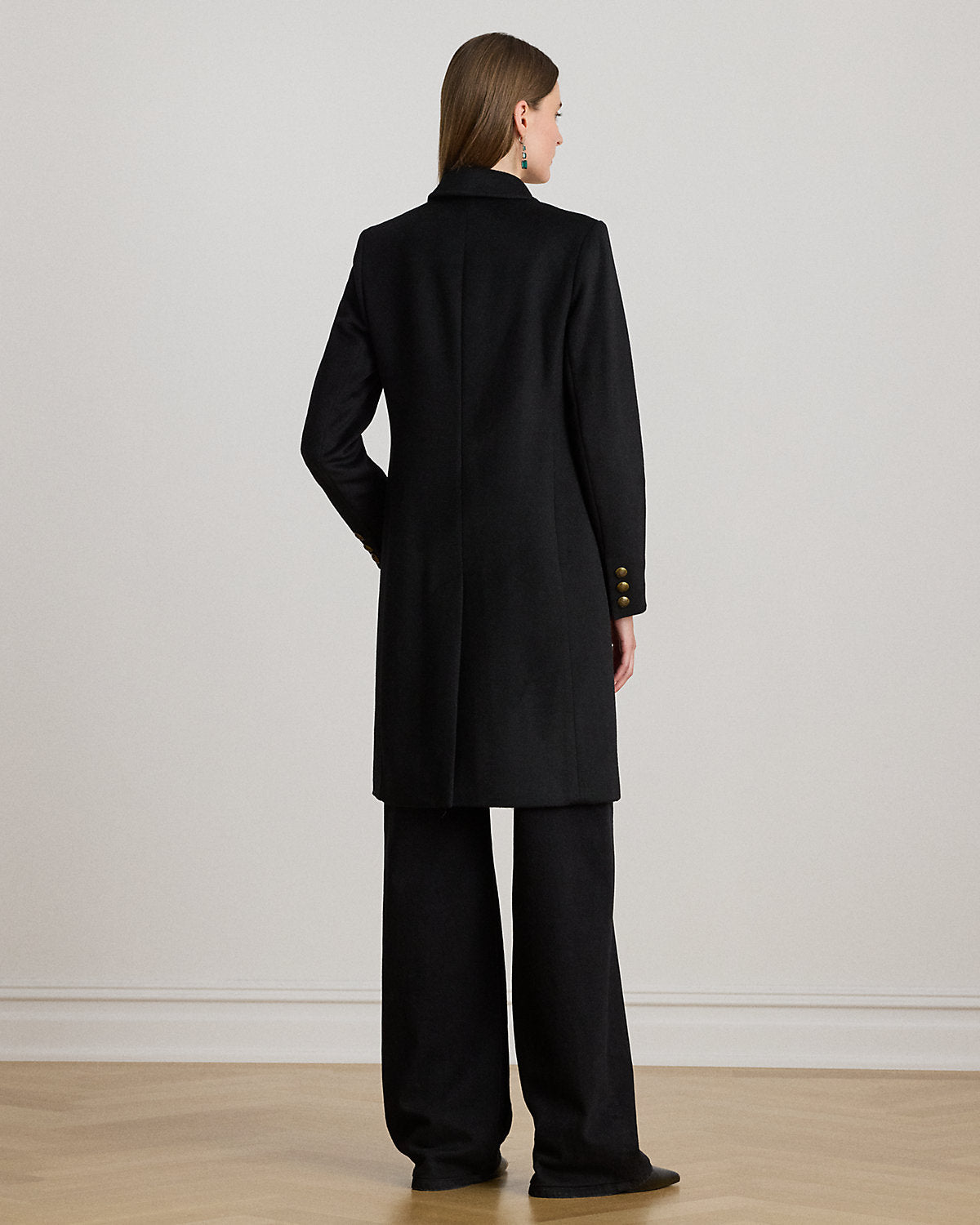 Ralph Lauren CrestPatch WoolBlend Coat
