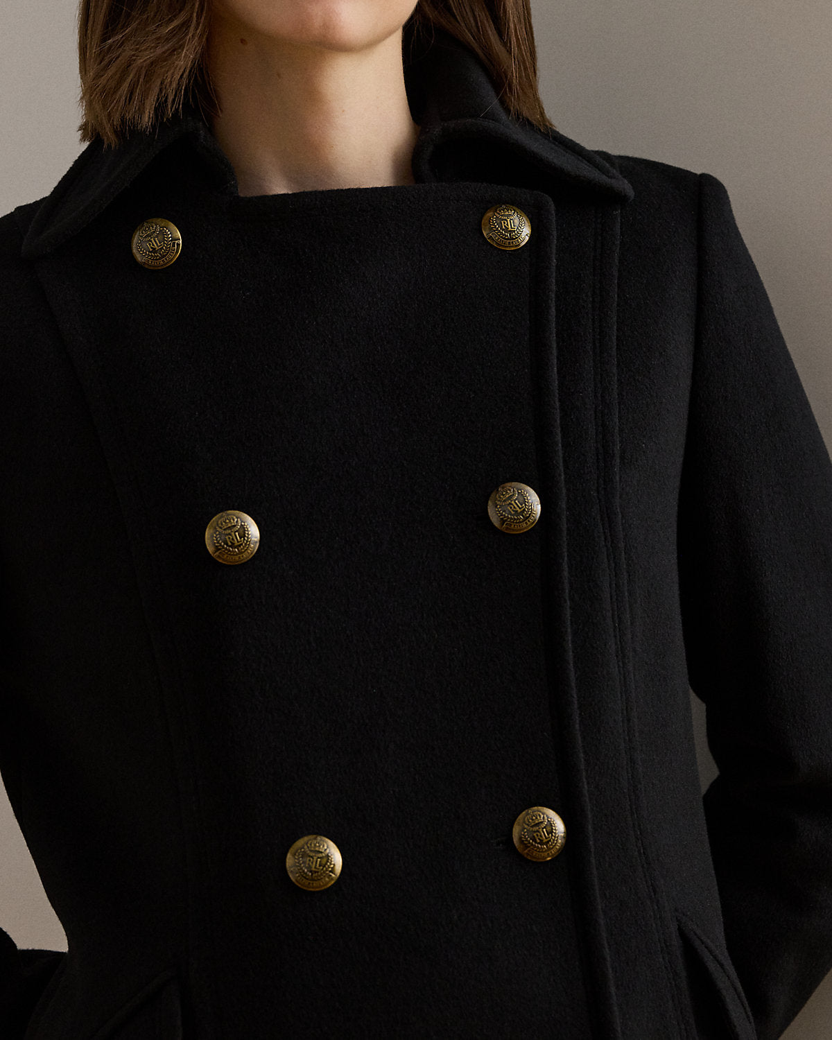 Ralph Lauren WoolBlend DoubleBreasted Coat