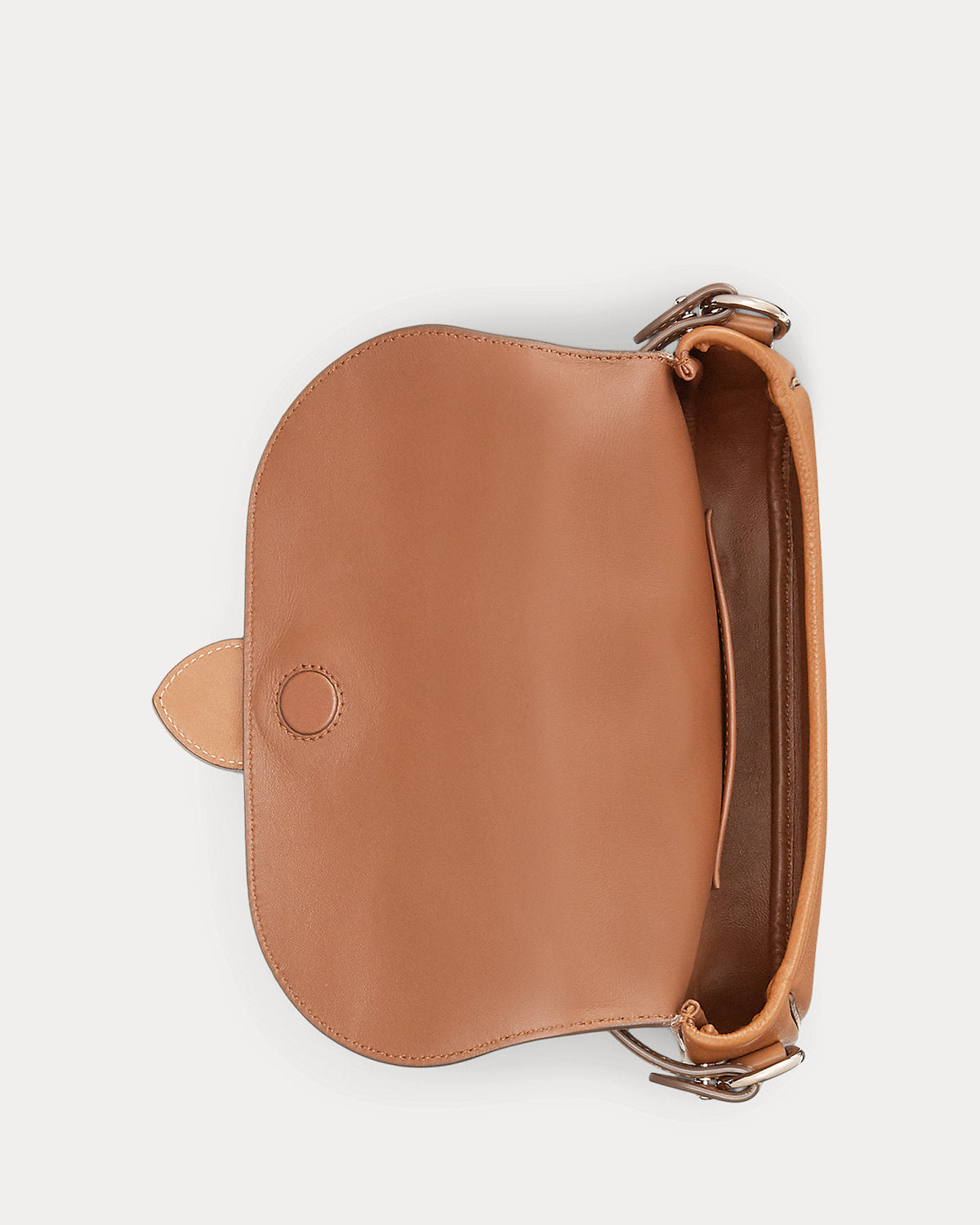 Ralph Lauren Welington Calfskin Shoulder Bag