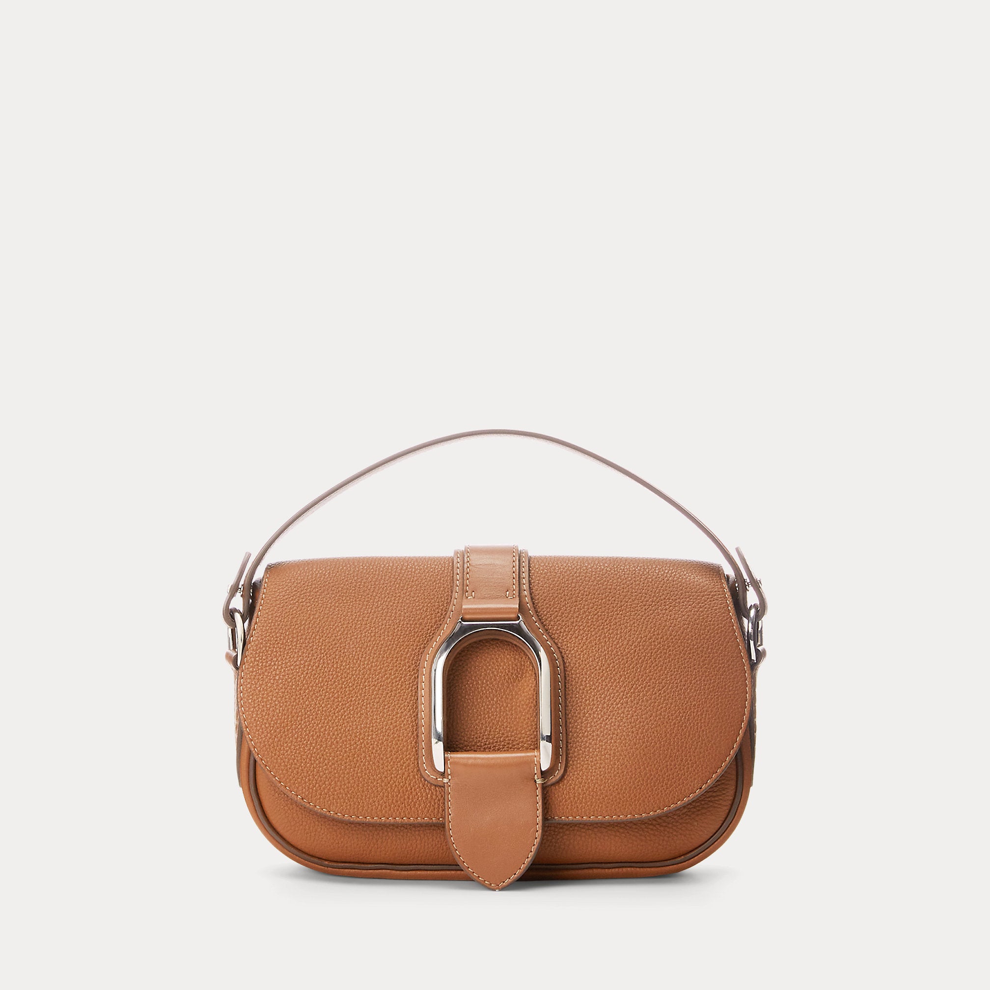 Ralph Lauren Welington Calfskin Shoulder Bag