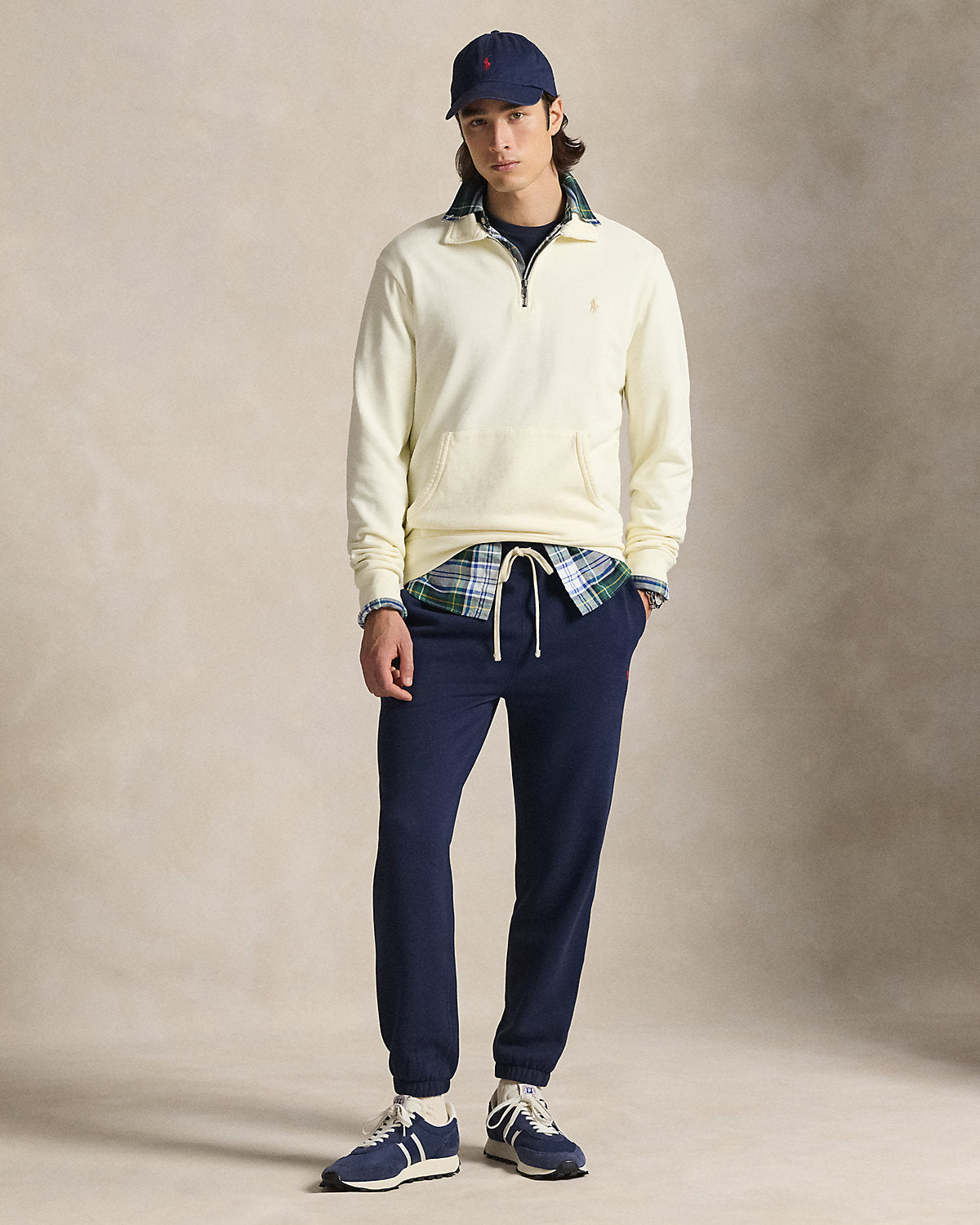 Ralph Lauren Loopback Fleece QuarterZip Sweatshirt