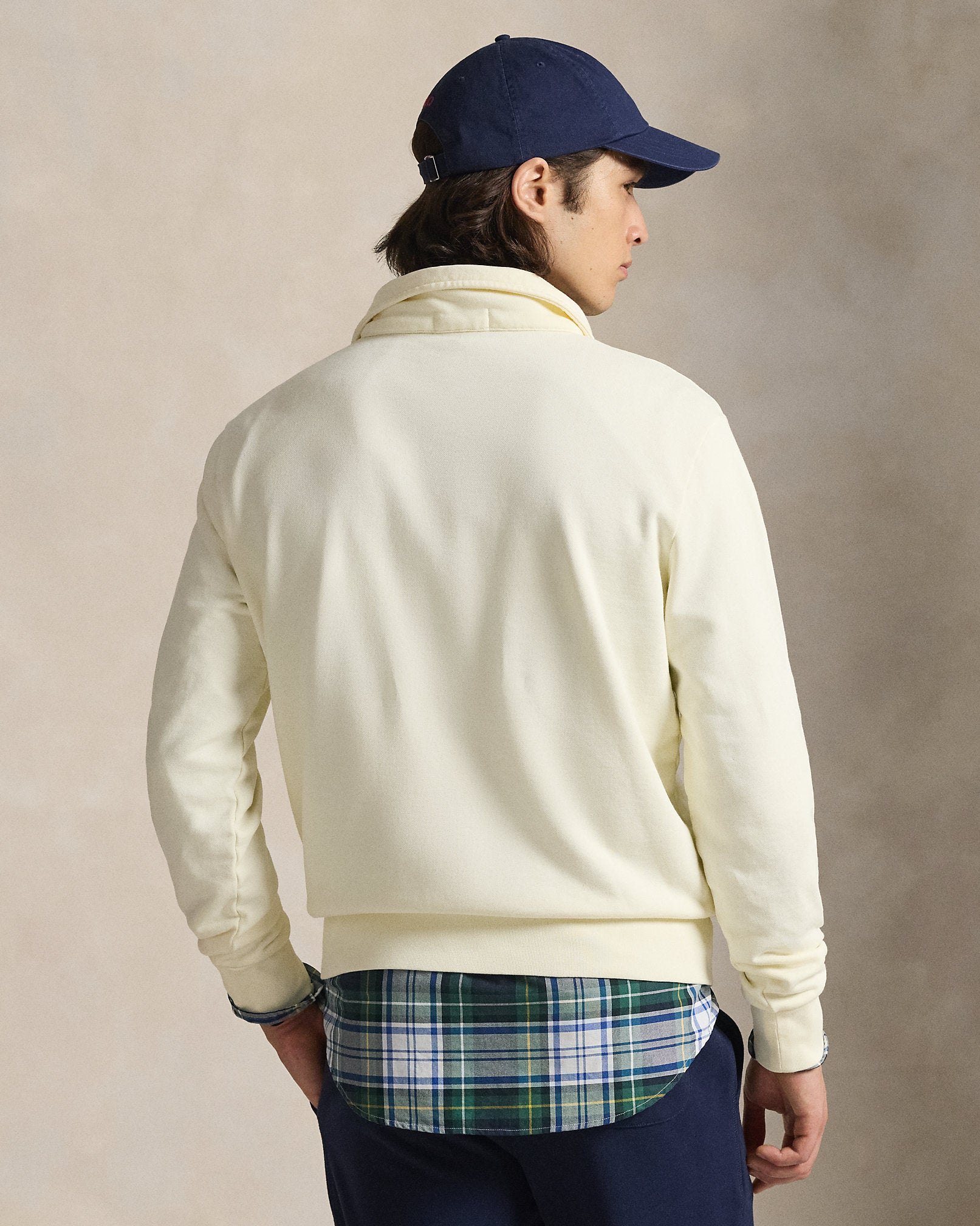 Ralph Lauren Loopback Fleece QuarterZip Sweatshirt