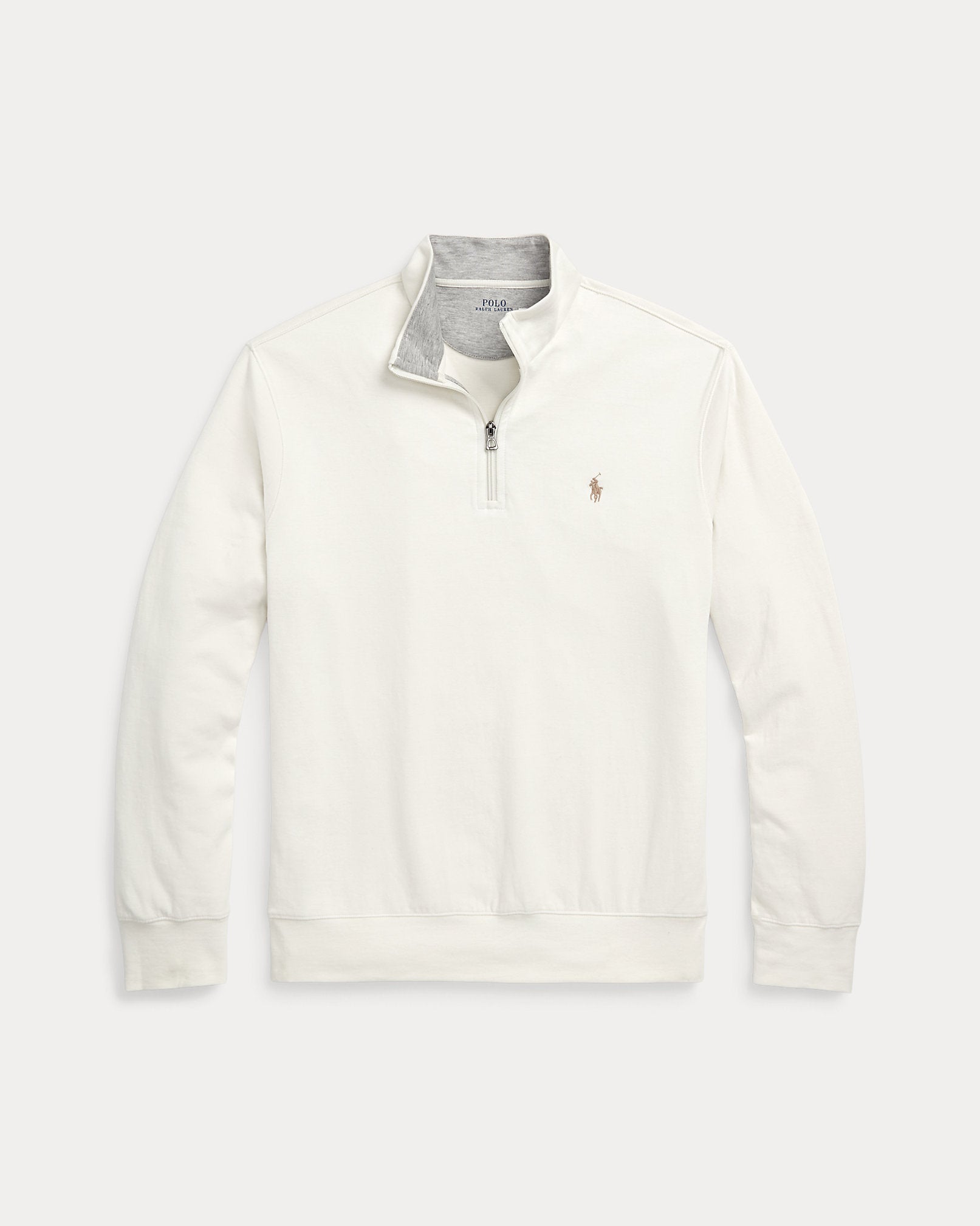 Ralph Lauren Luxury Jersey QuarterZip Pullover