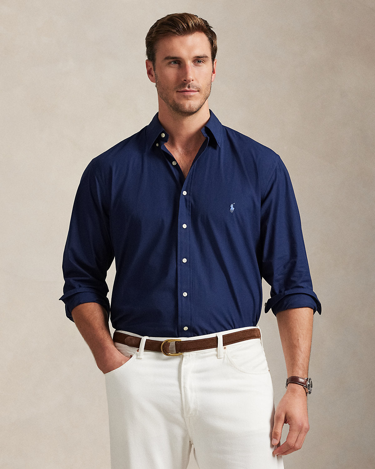 Ralph Lauren Stretch Poplin Shirt