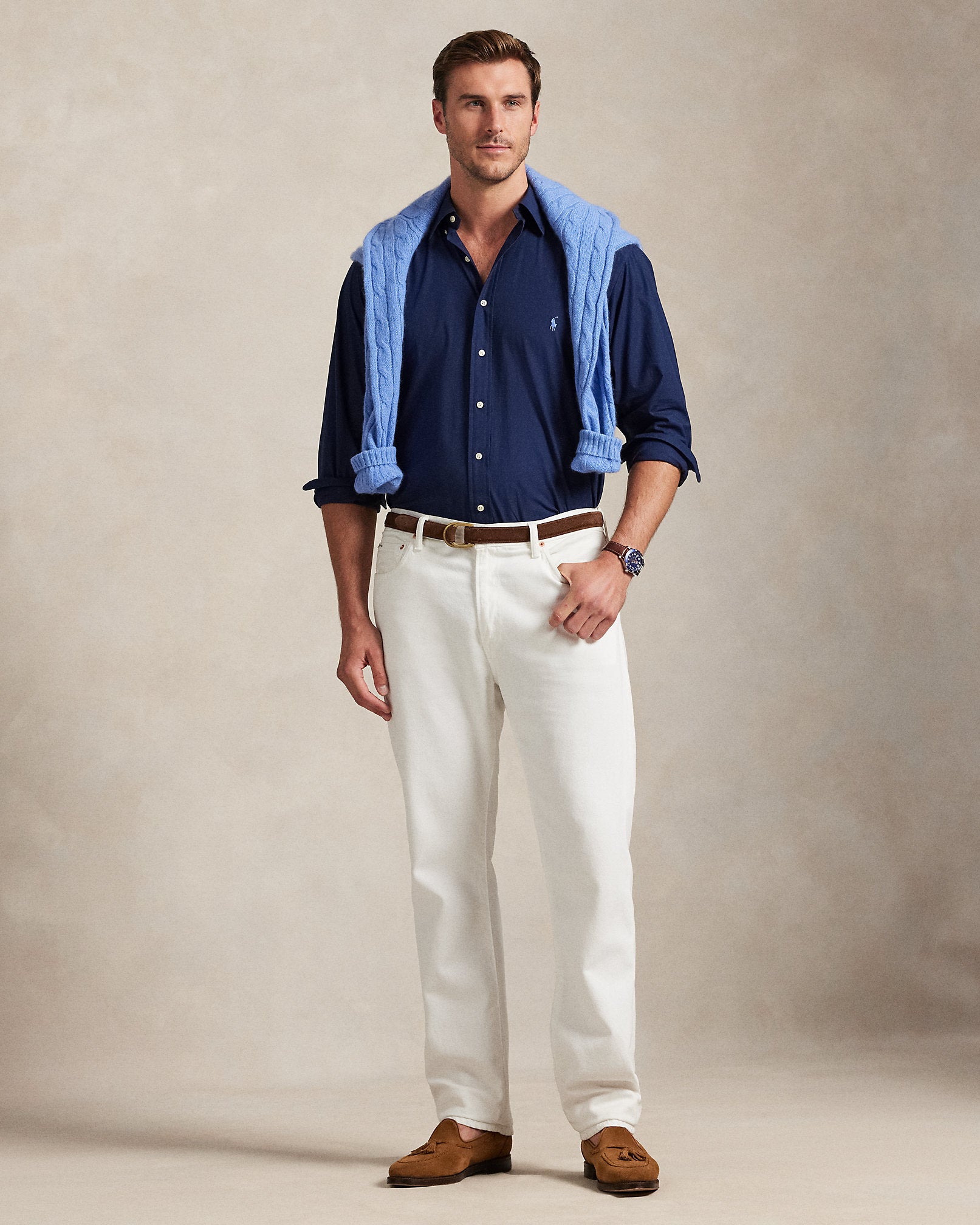 Ralph Lauren Stretch Poplin Shirt