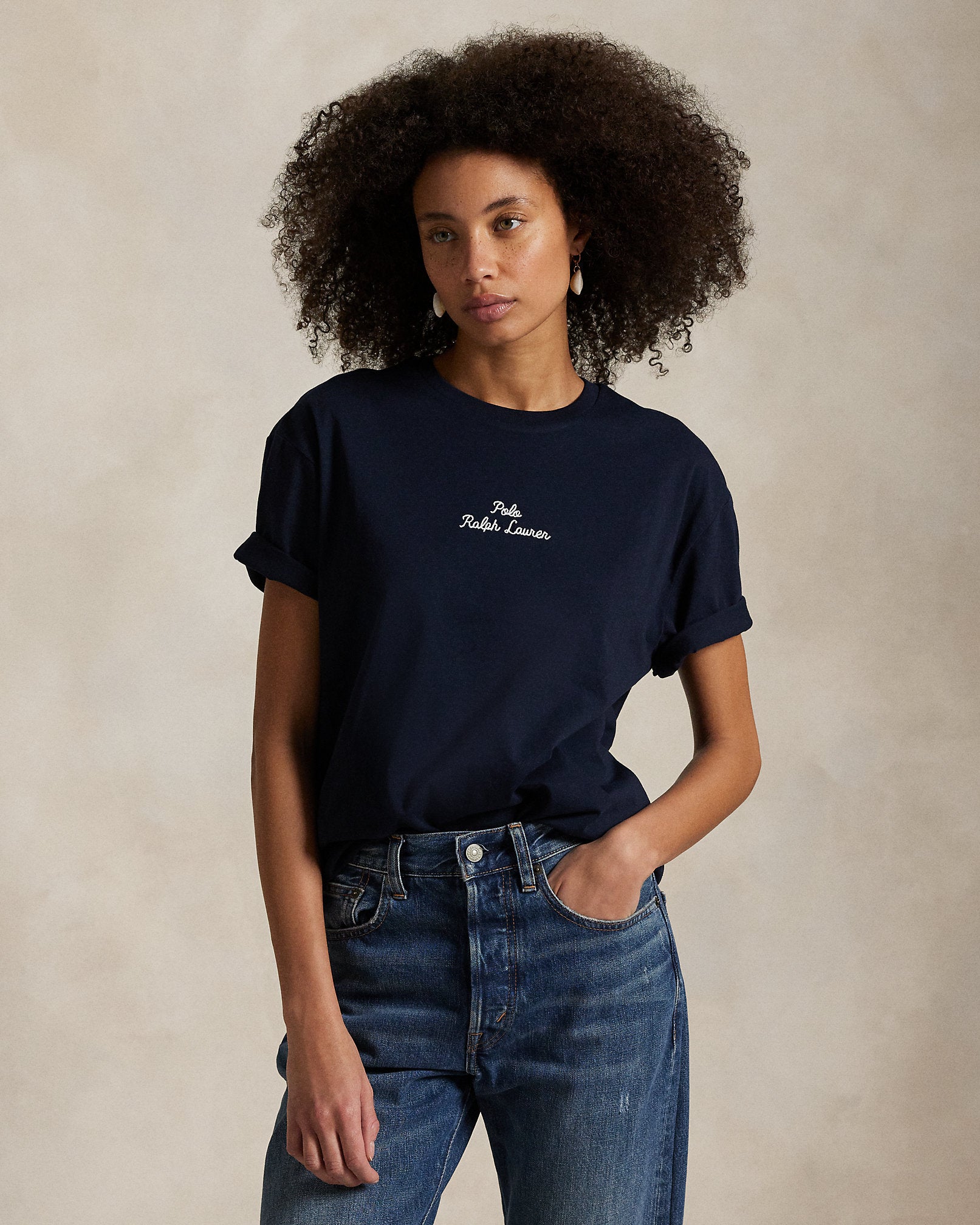 Ralph Lauren Classic Fit Logo Jersey TShirt