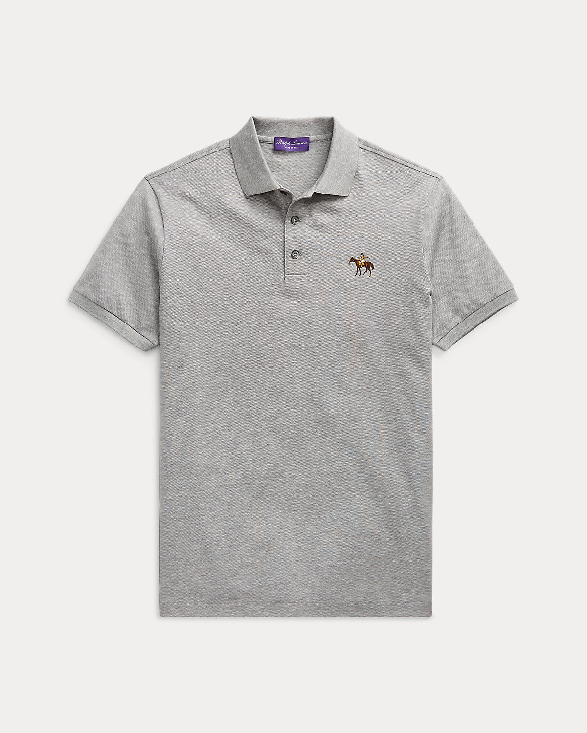 Ralph Lauren Custom Slim Fit Piqué Polo Shirt