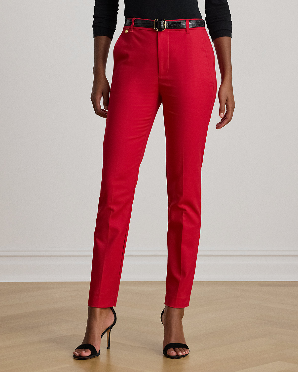 Ralph Lauren DoubleFaced Stretch Cotton Pant