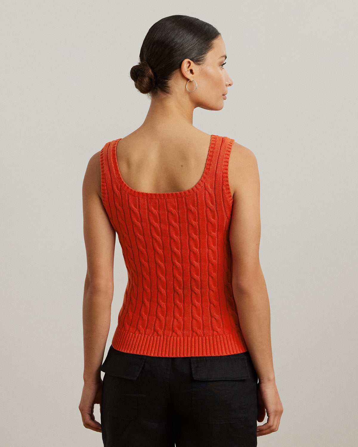 Ralph Lauren CableKnit Sleeveless Sweater