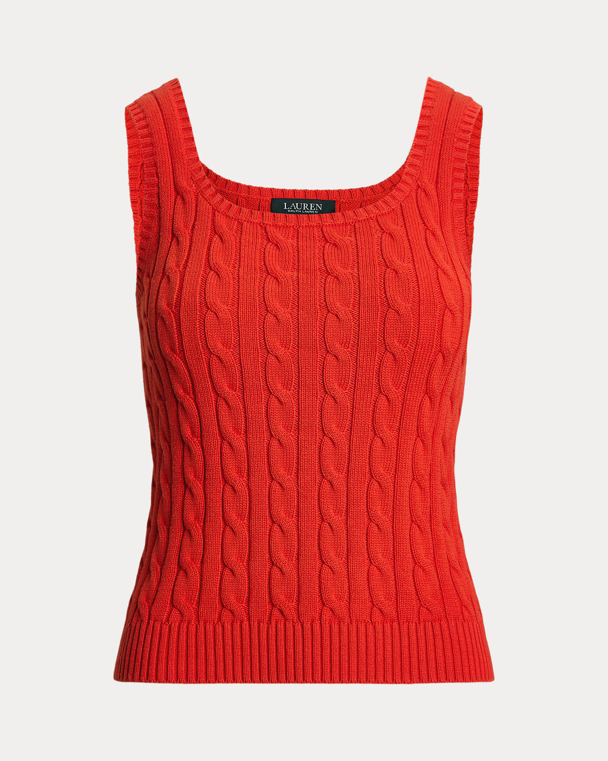 Ralph Lauren CableKnit Sleeveless Sweater