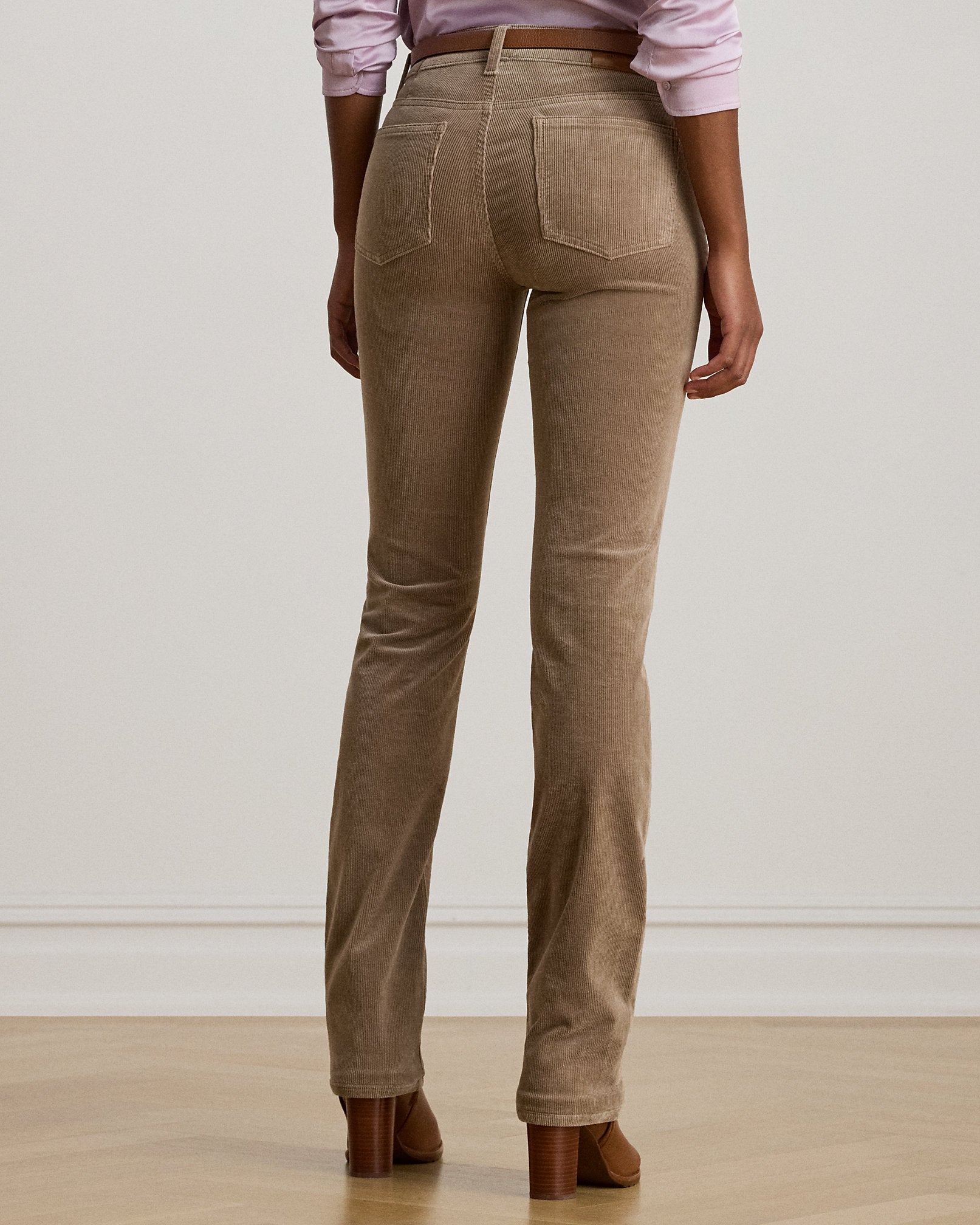 Ralph Lauren Stretch Corduroy MidRise Straight Pant