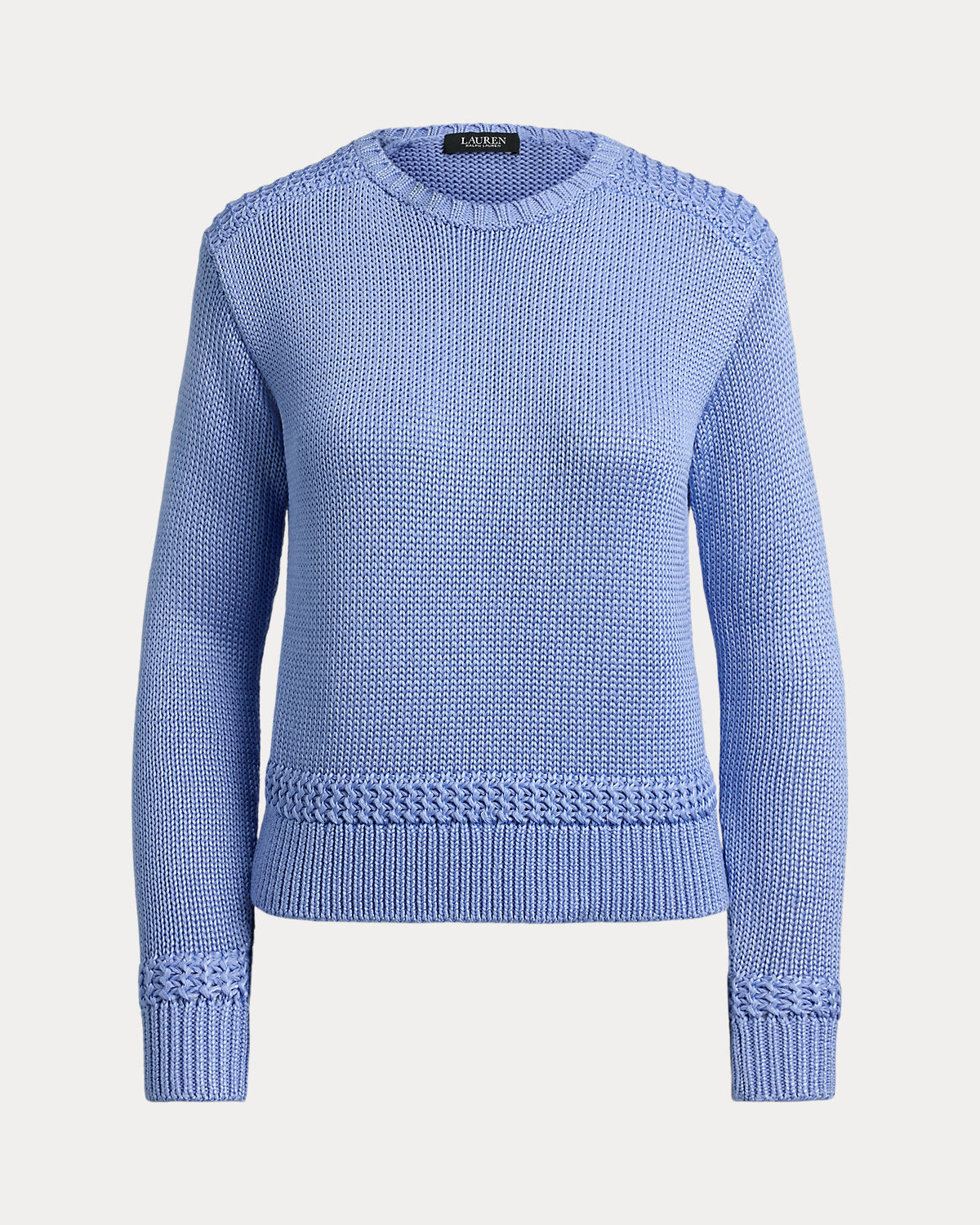Ralph Lauren CottonBlend Crewneck Sweater