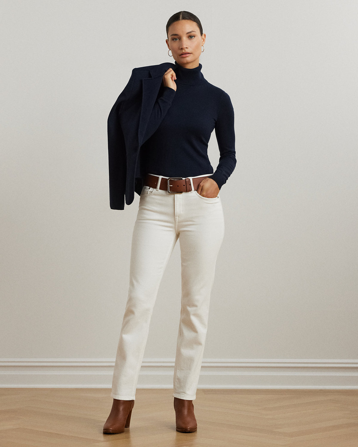 Ralph Lauren SilkBlend Turtleneck Sweater
