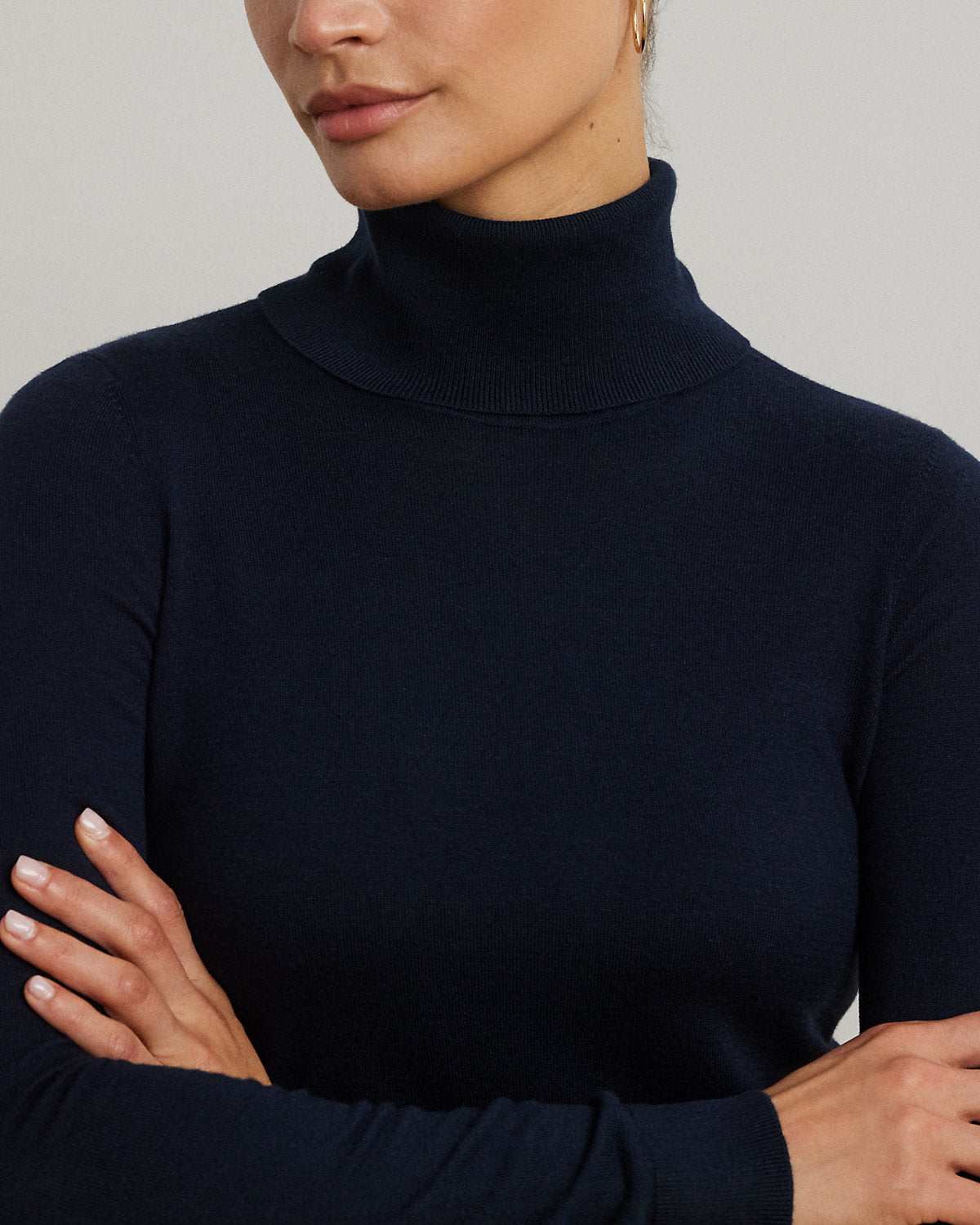 Ralph Lauren SilkBlend Turtleneck Sweater