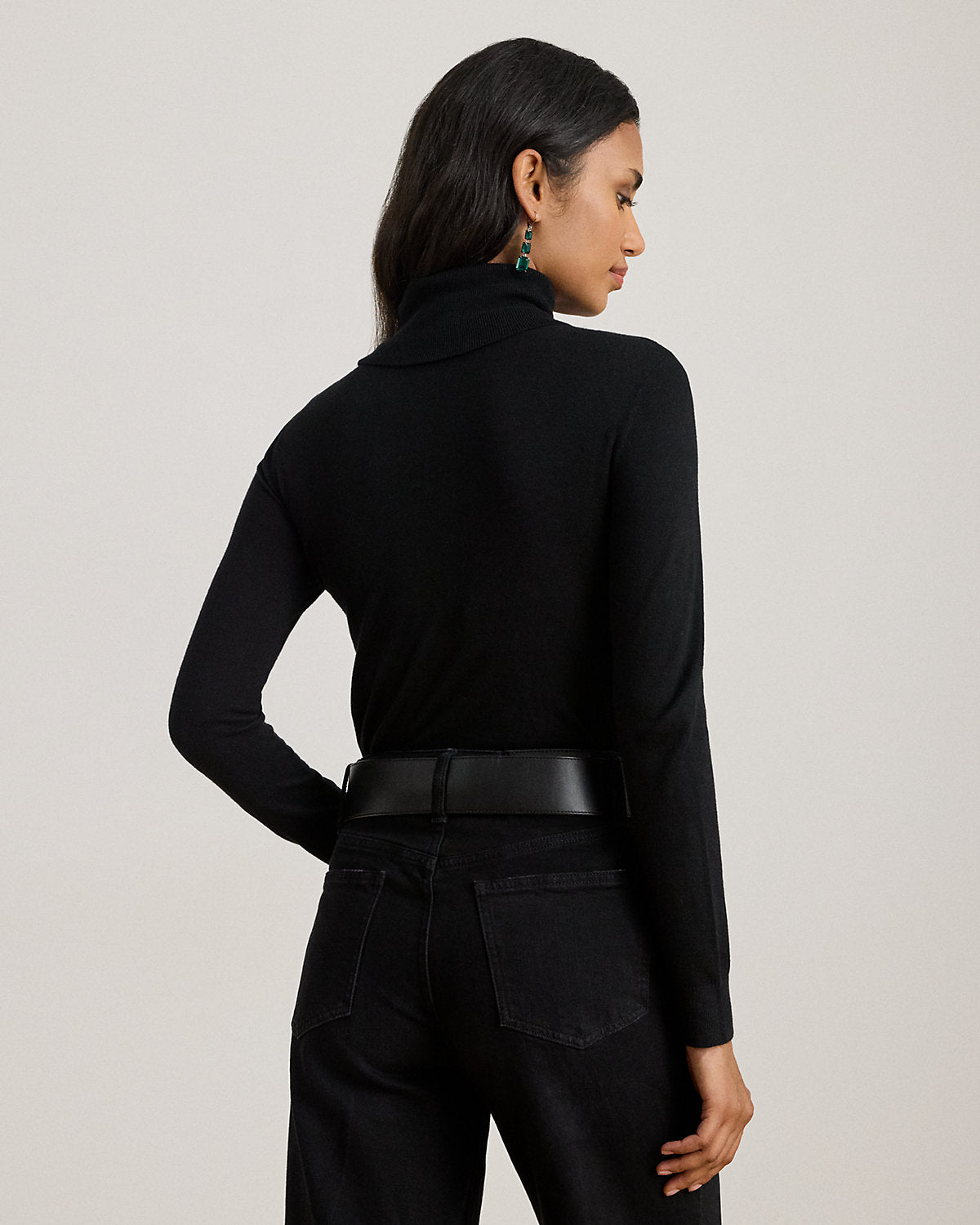 Ralph Lauren SilkBlend Turtleneck Sweater