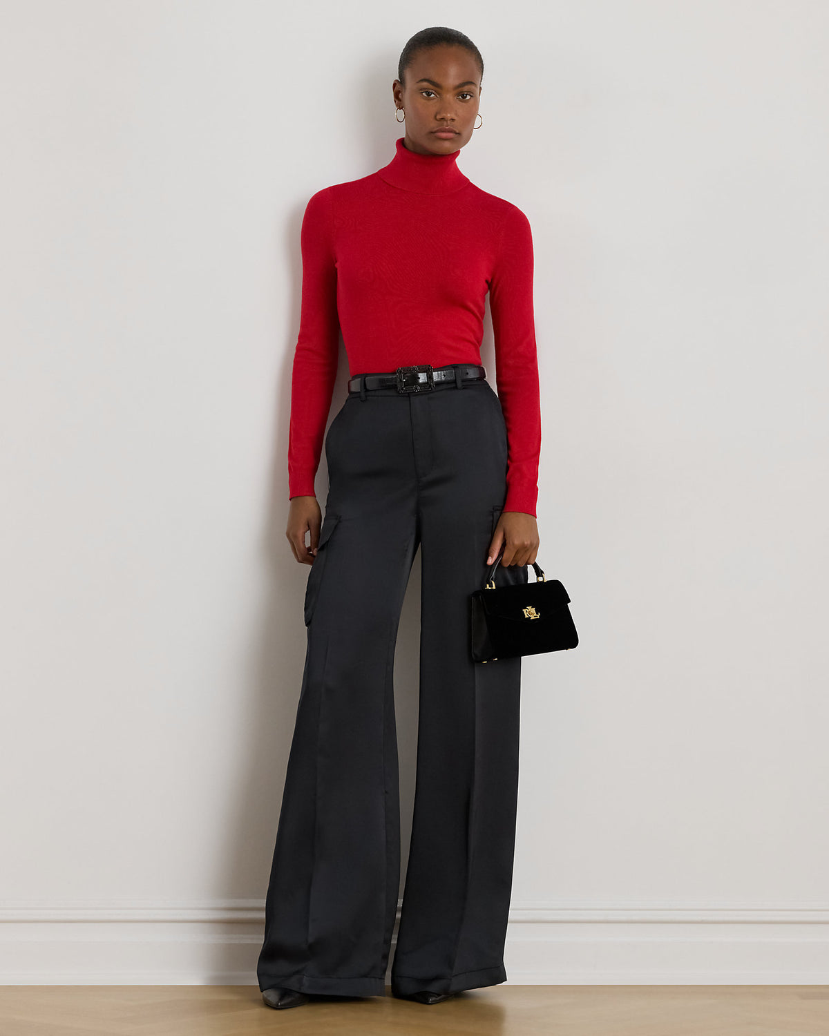 Ralph Lauren SilkBlend Turtleneck Sweater