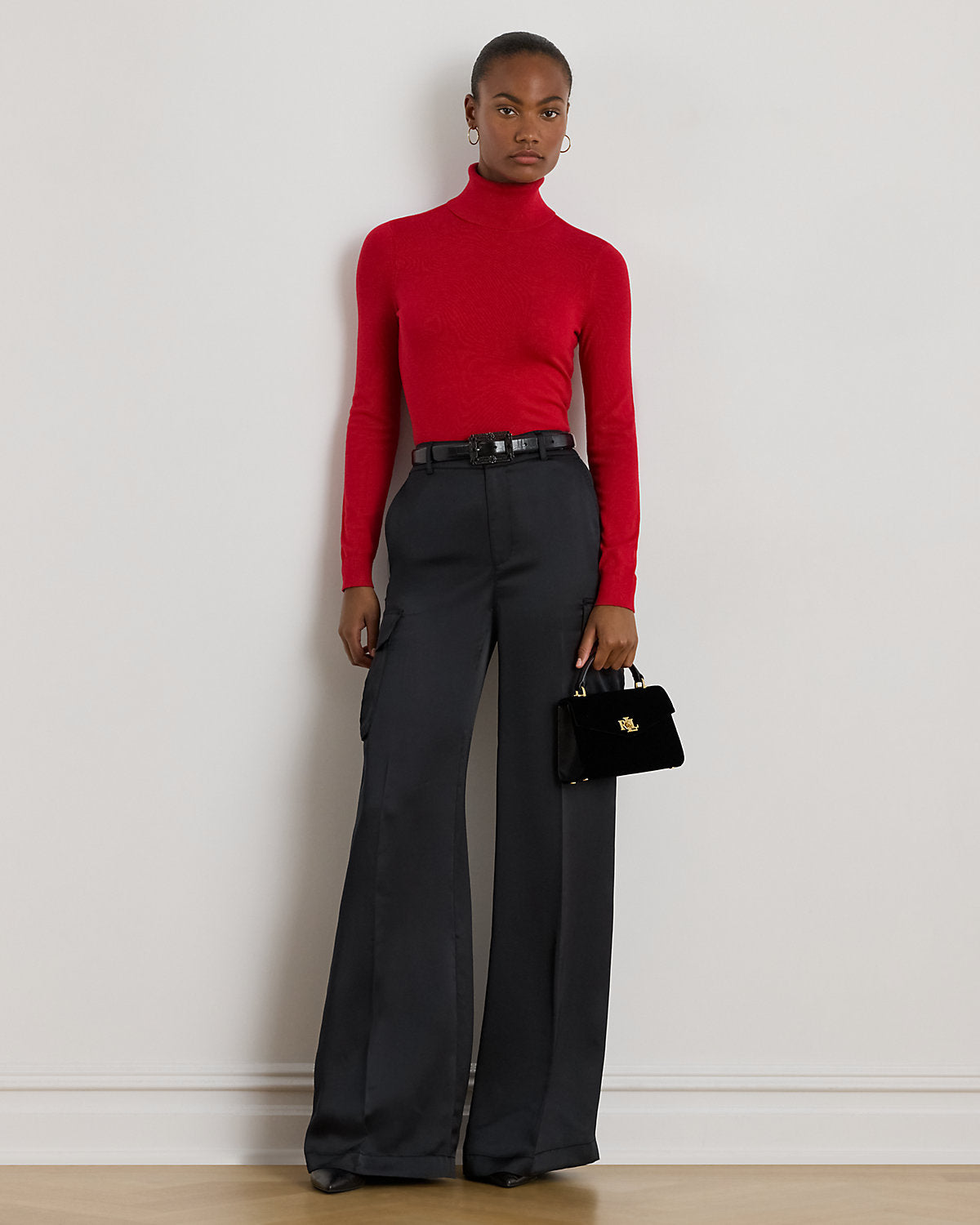 Ralph Lauren SilkBlend Turtleneck Sweater