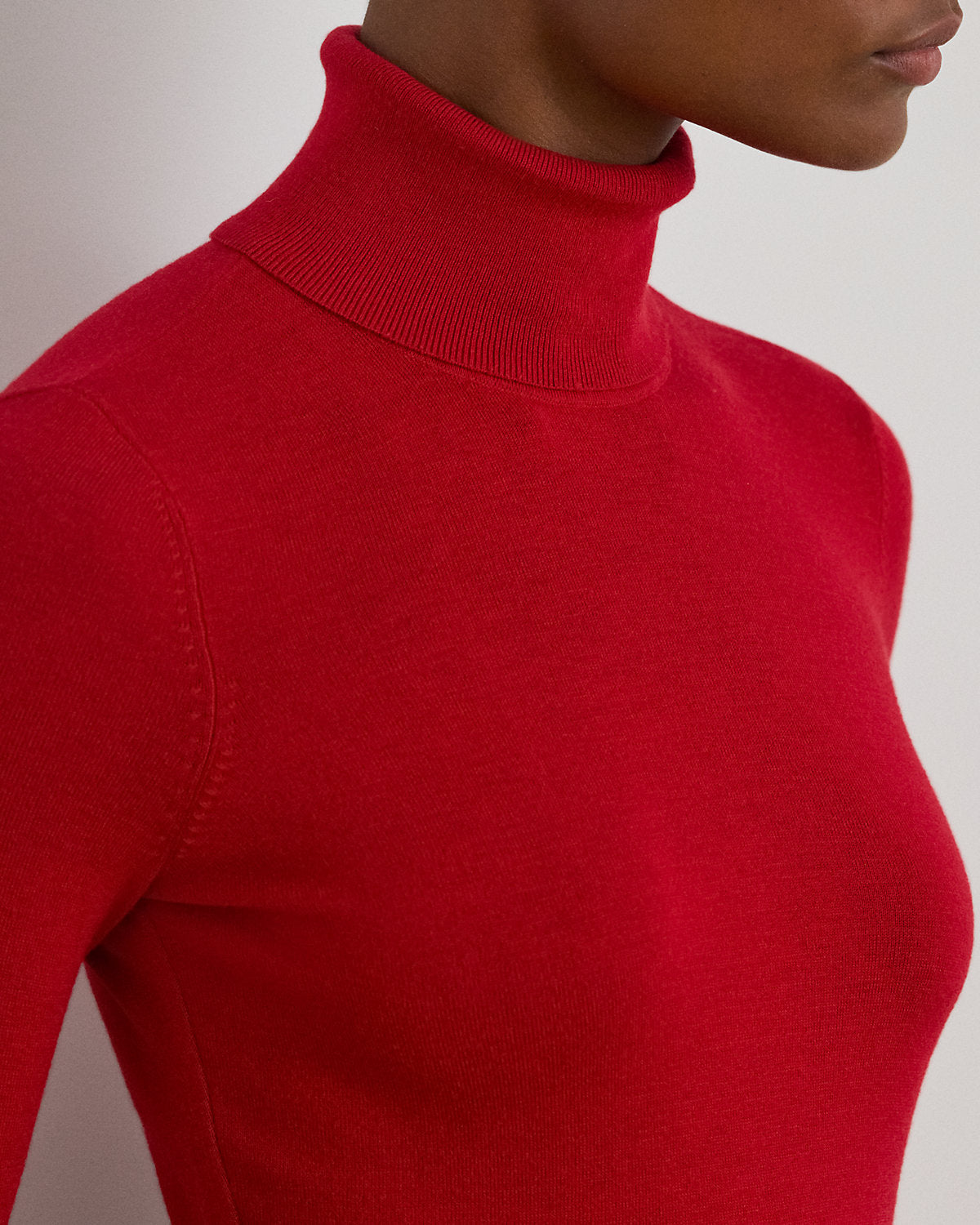 Ralph Lauren SilkBlend Turtleneck Sweater