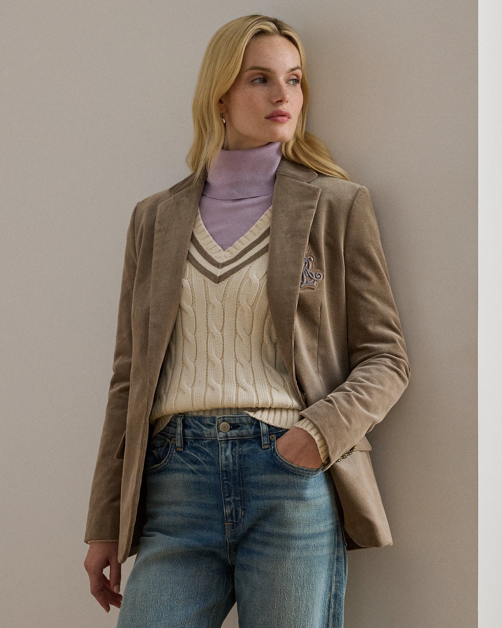 Ralph Lauren Bullion Corduroy Blazer