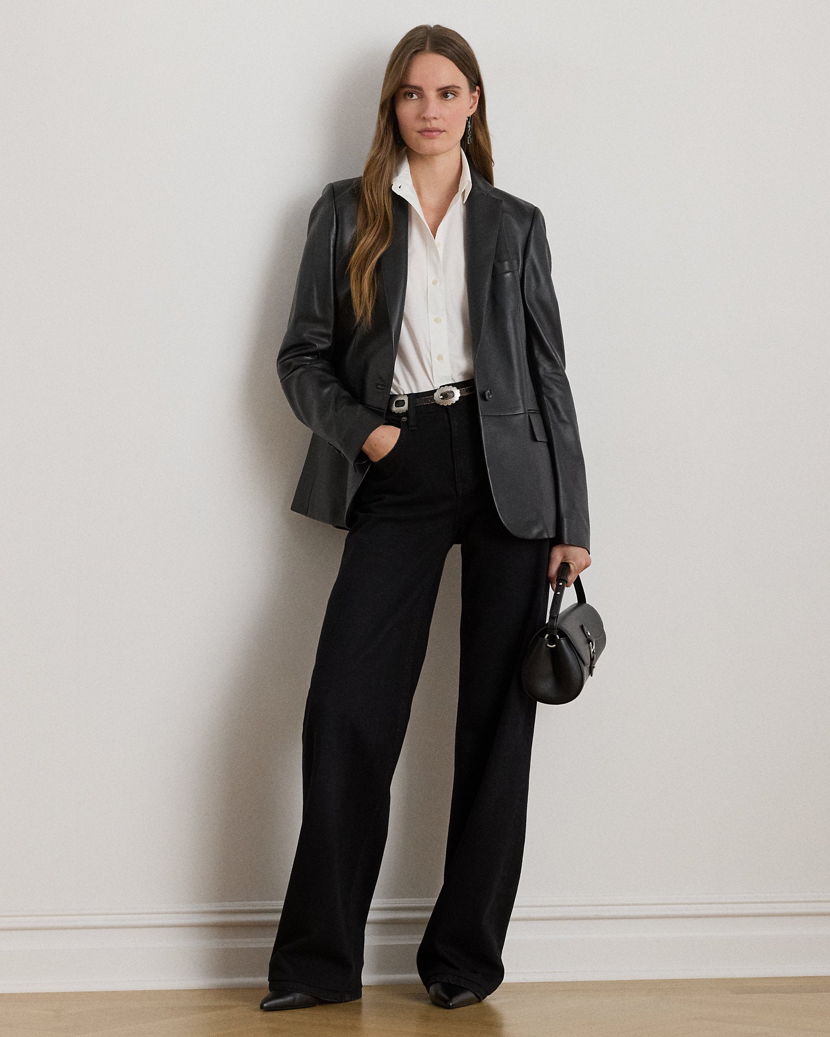 Ralph Lauren Lambskin Blazer