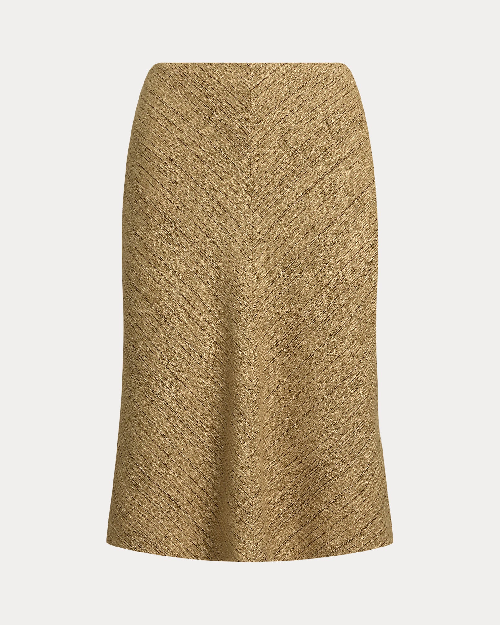 Ralph Lauren Herringbone LinenBlend Tweed Skirt