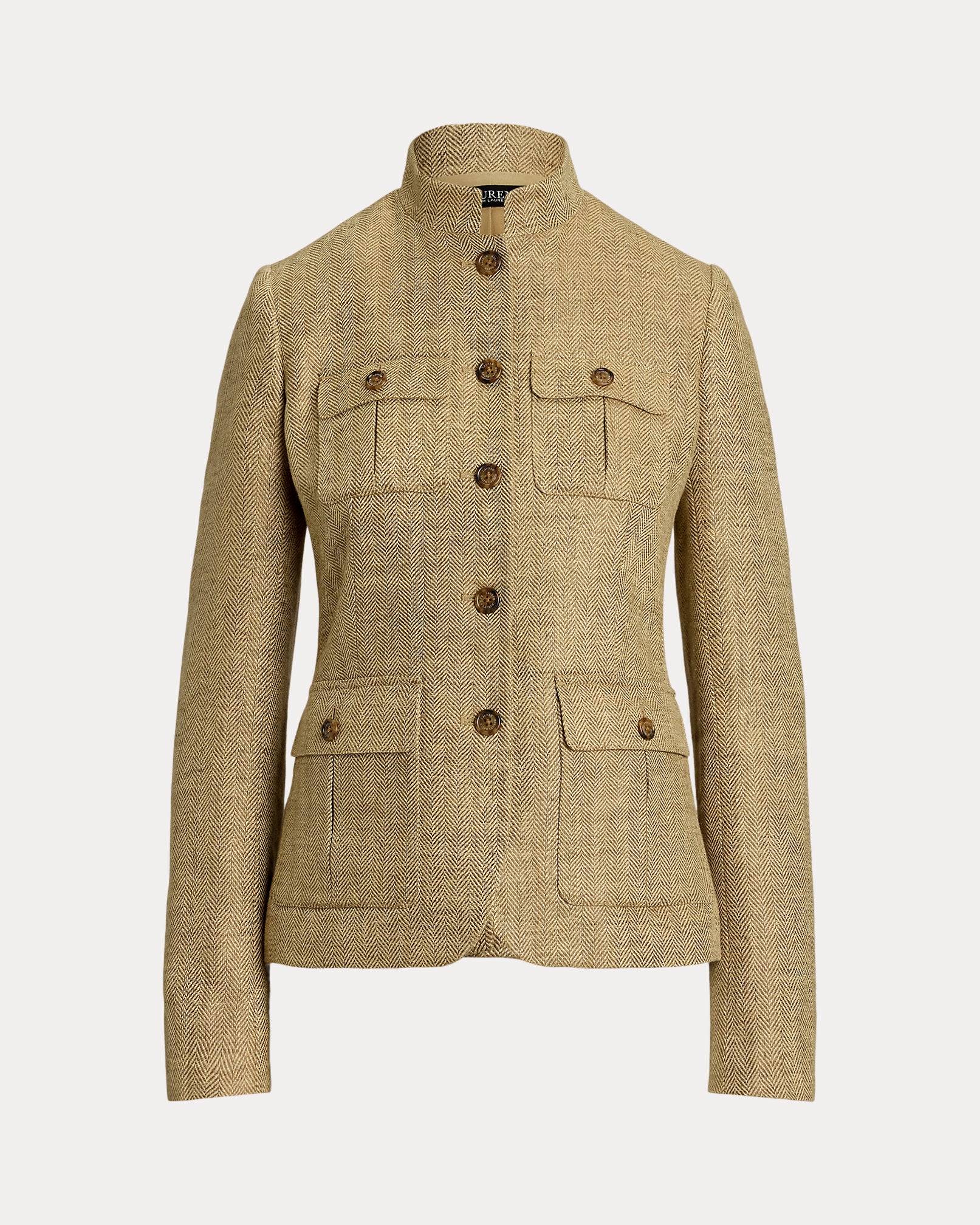 Ralph Lauren Herringbone Linen Jacket