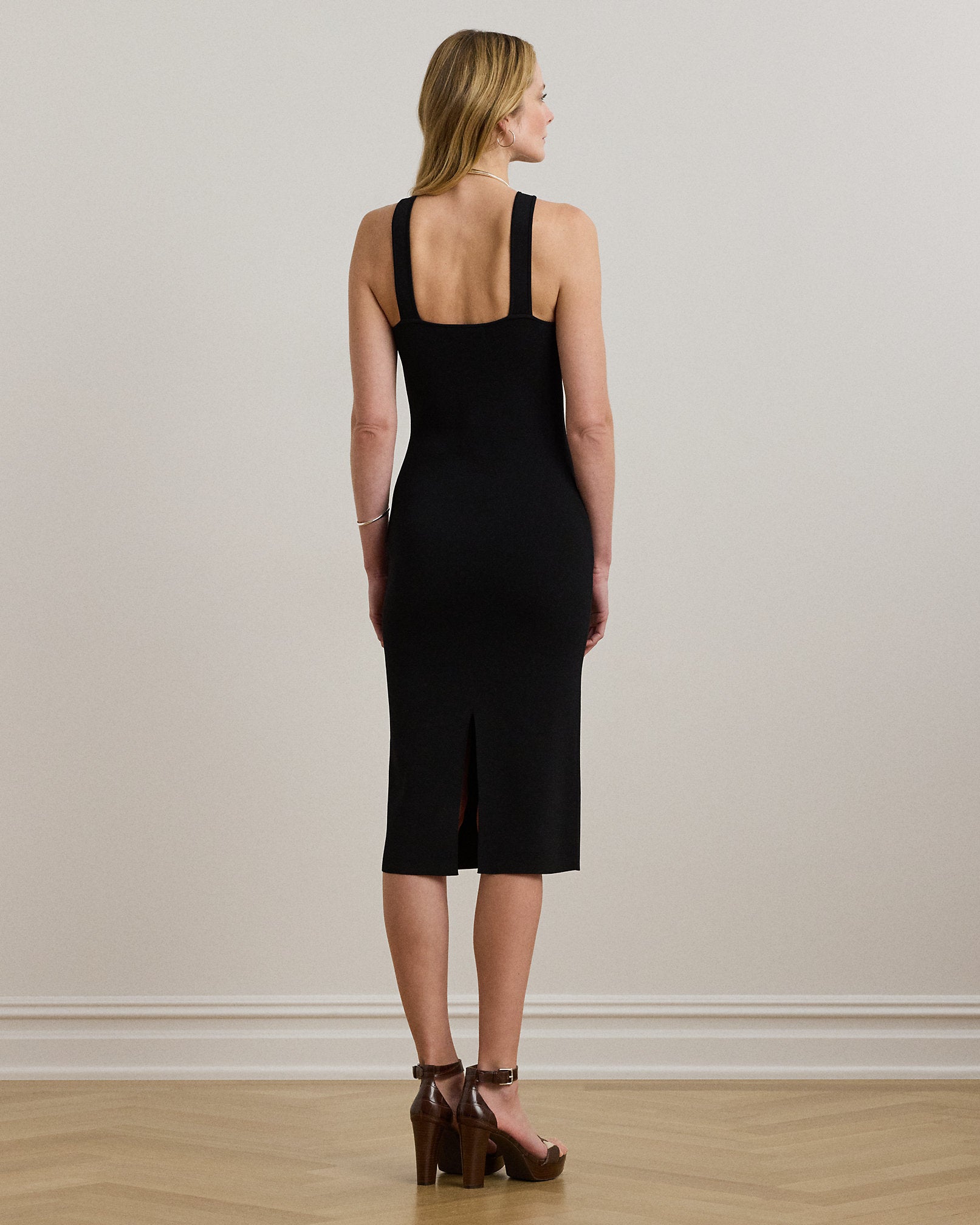 Ralph Lauren RibKnit Sleeveless Sweater Dress