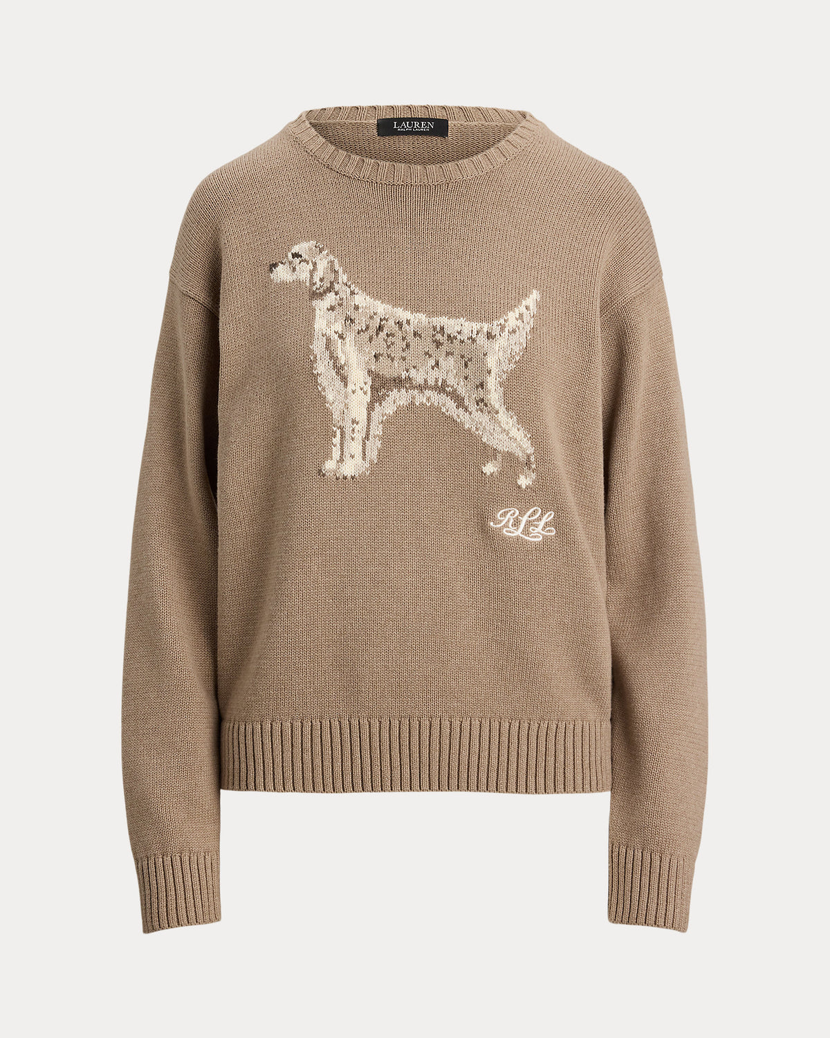 Ralph Lauren IntarsiaKnit English Setter Sweater