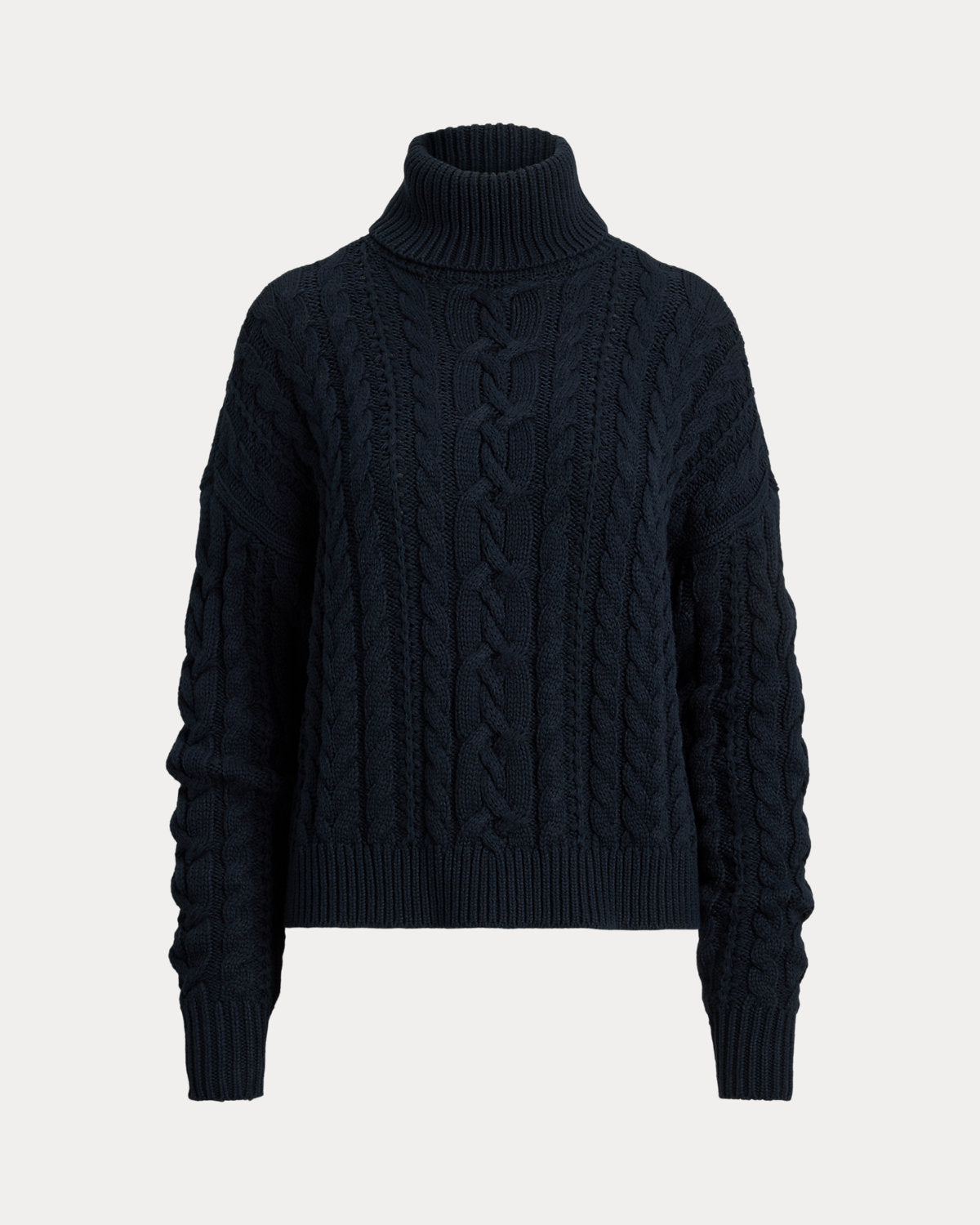 Ralph Lauren CableKnit Turtleneck Sweater