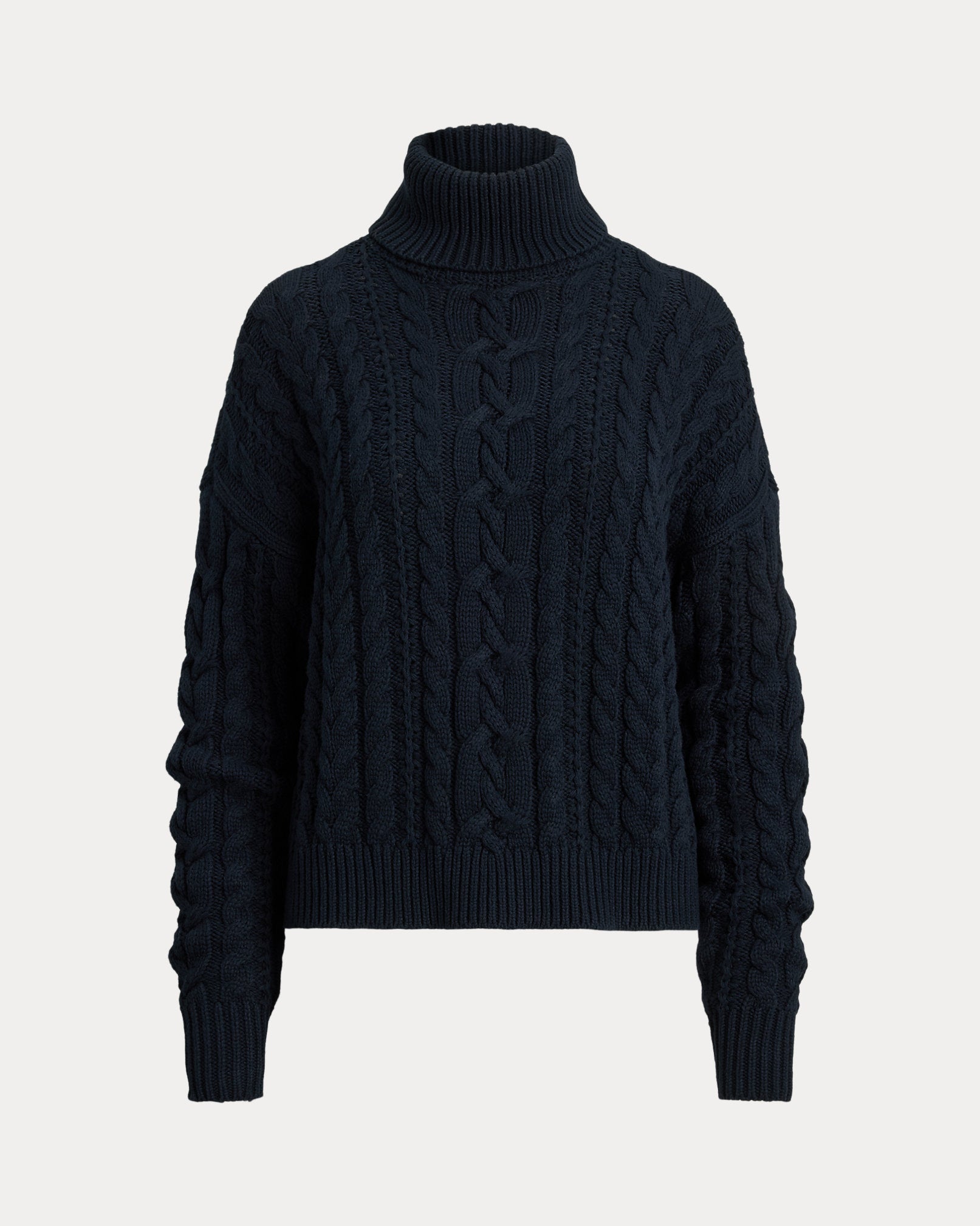 Ralph Lauren CableKnit Turtleneck Sweater