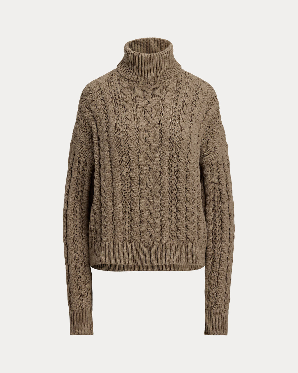 Ralph Lauren CableKnit Turtleneck Sweater