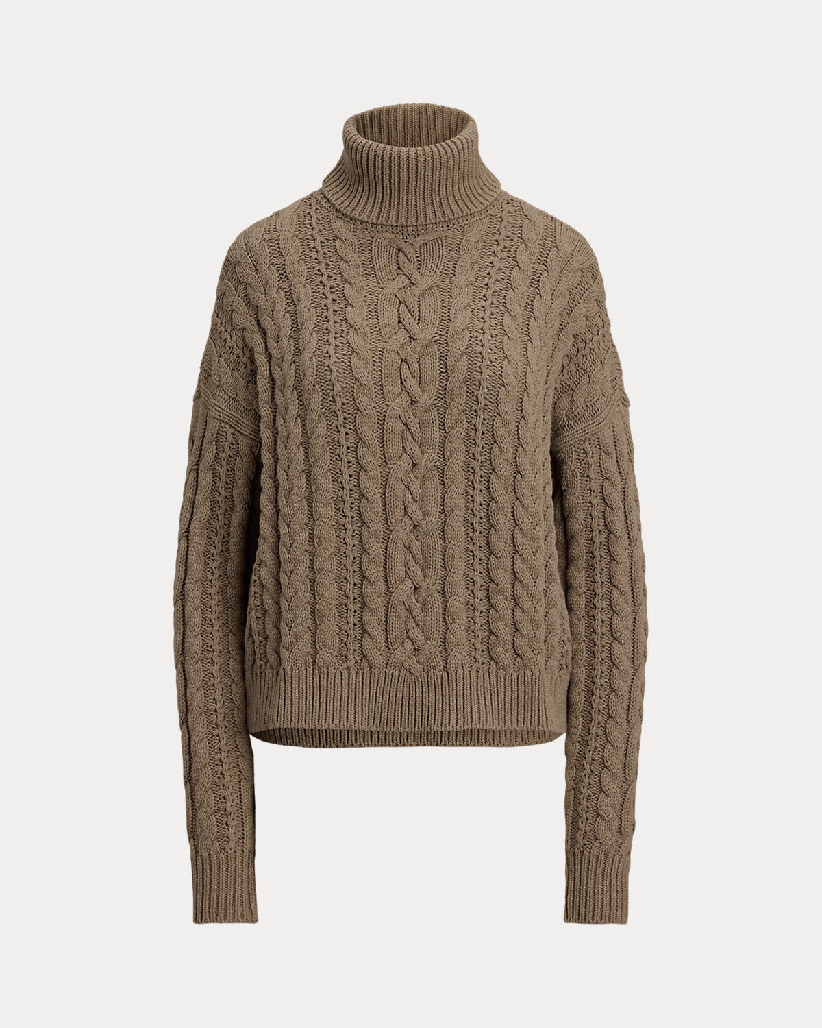 Ralph Lauren CableKnit Turtleneck Sweater