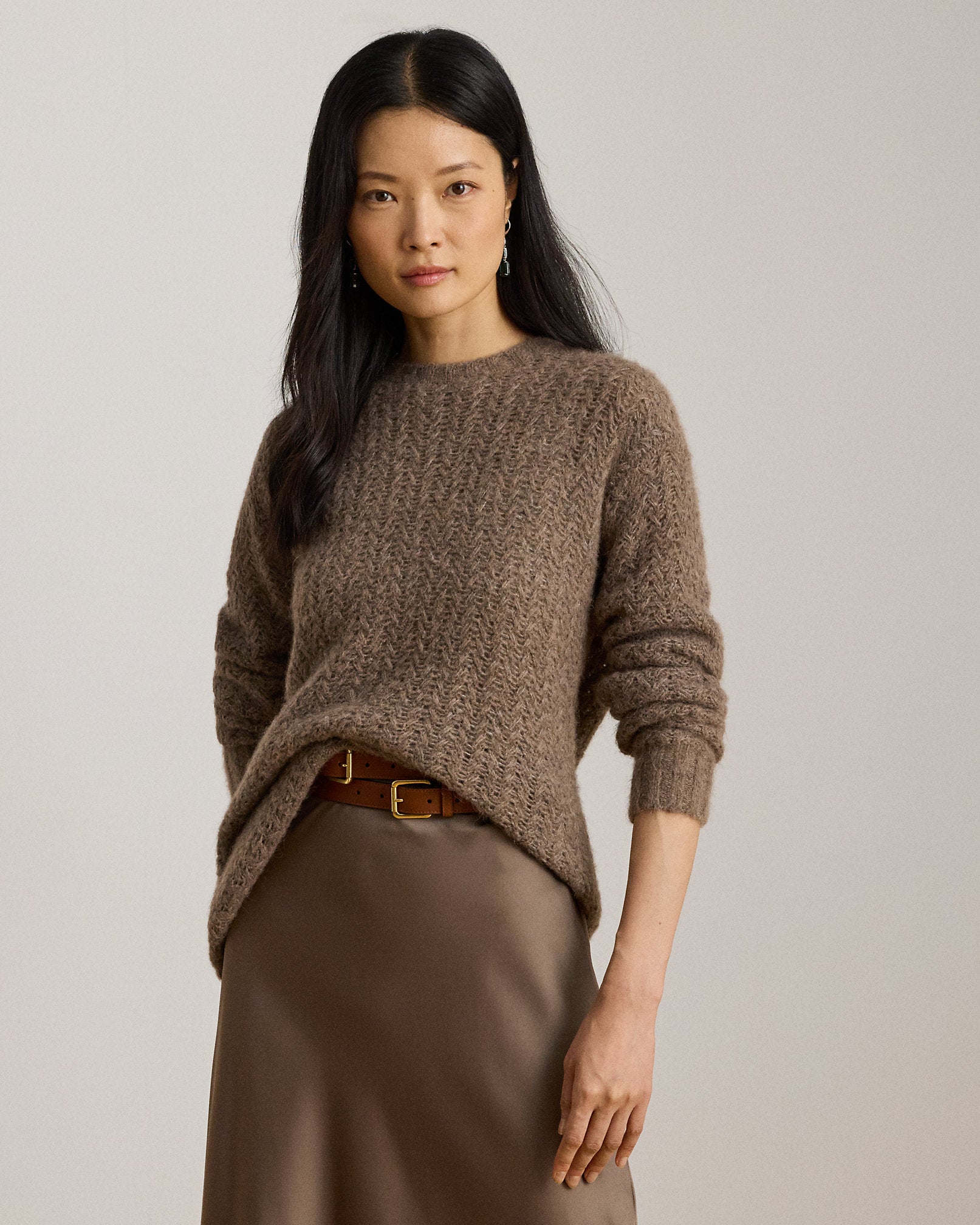 Ralph Lauren Herringbone Oversize Sweater