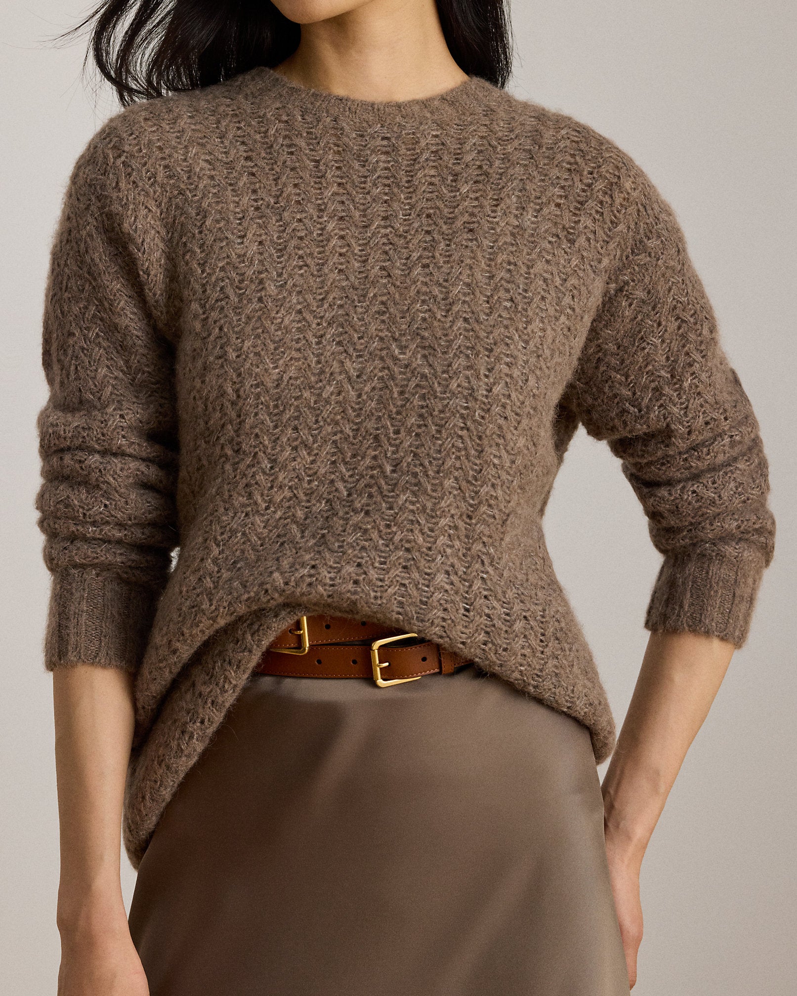 Ralph Lauren Herringbone Oversize Sweater