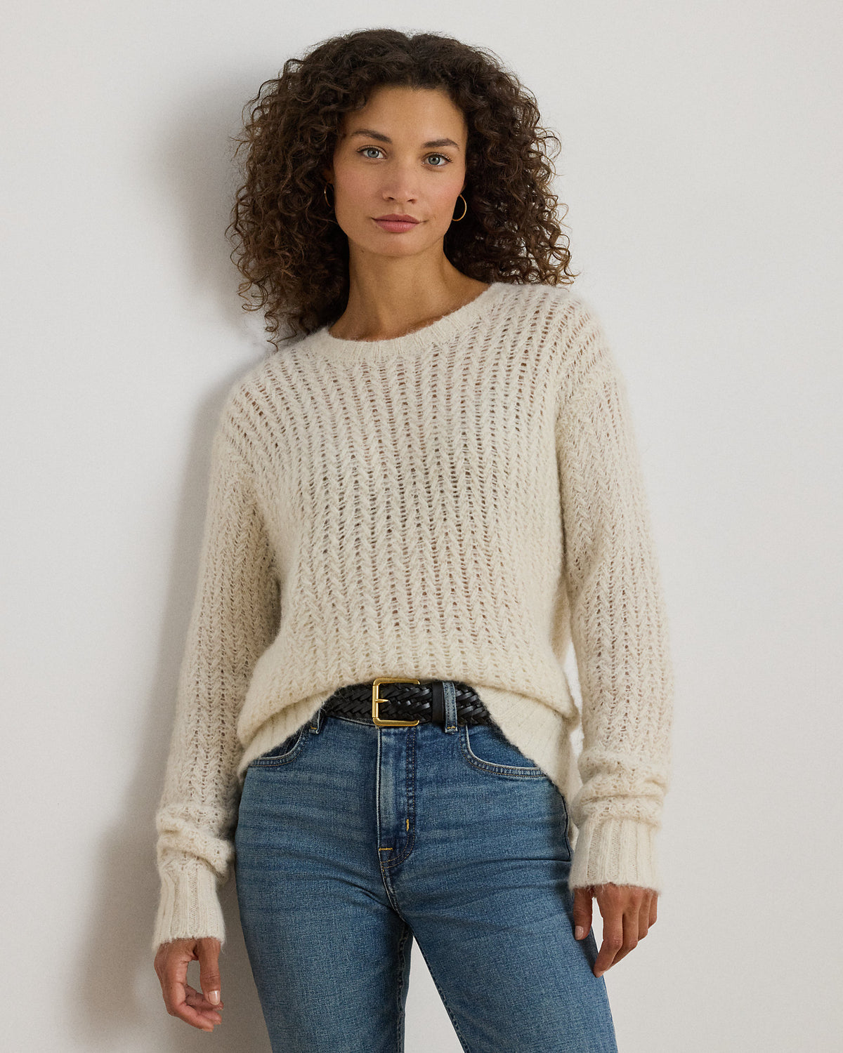 Ralph Lauren Herringbone Oversize Sweater