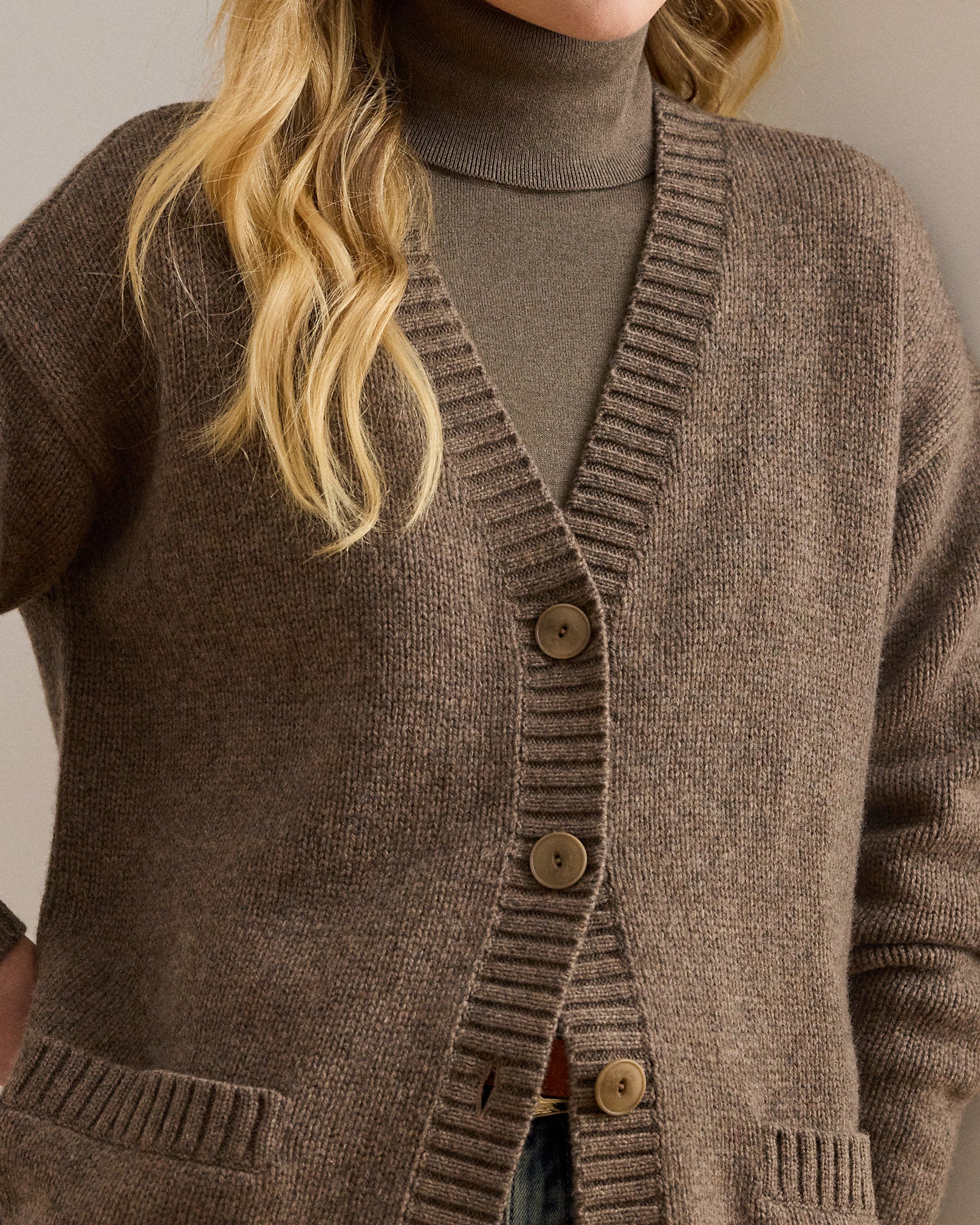 Ralph Lauren WoolBlend VNeck Cardigan