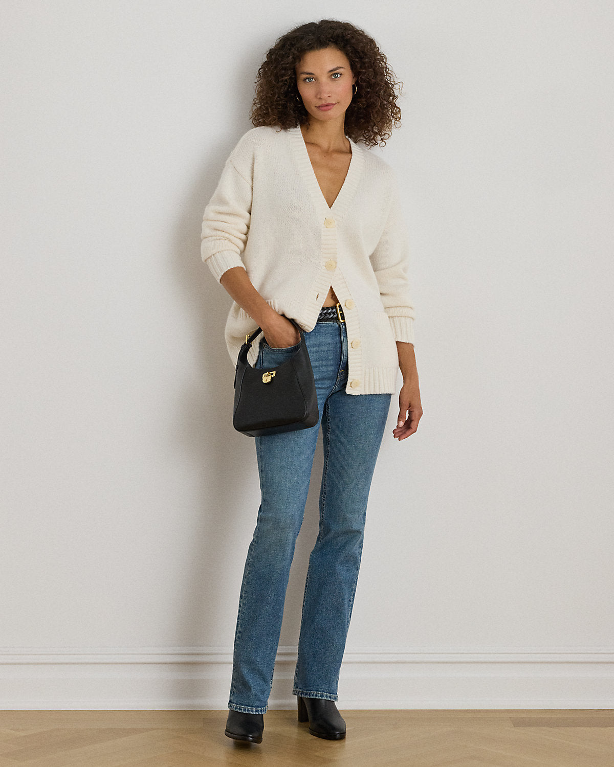 Ralph Lauren WoolBlend VNeck Cardigan