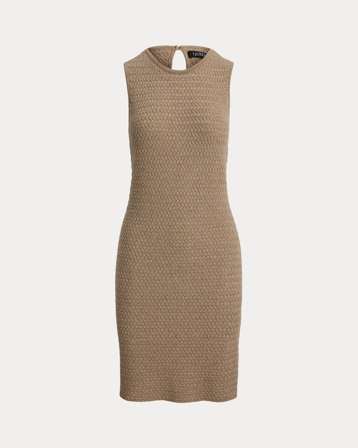 Ralph Lauren BasketWeave Sleeveless Sweater Dress
