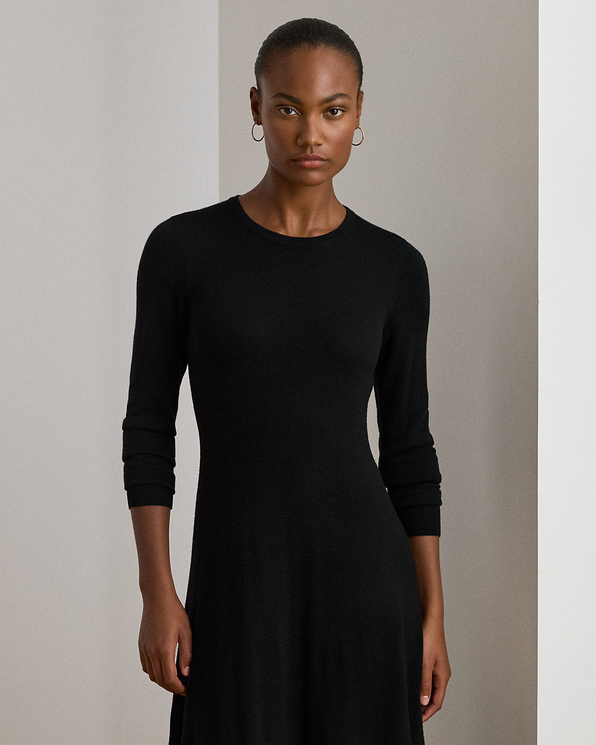 Ralph Lauren Wool Crewneck Sweater Dress