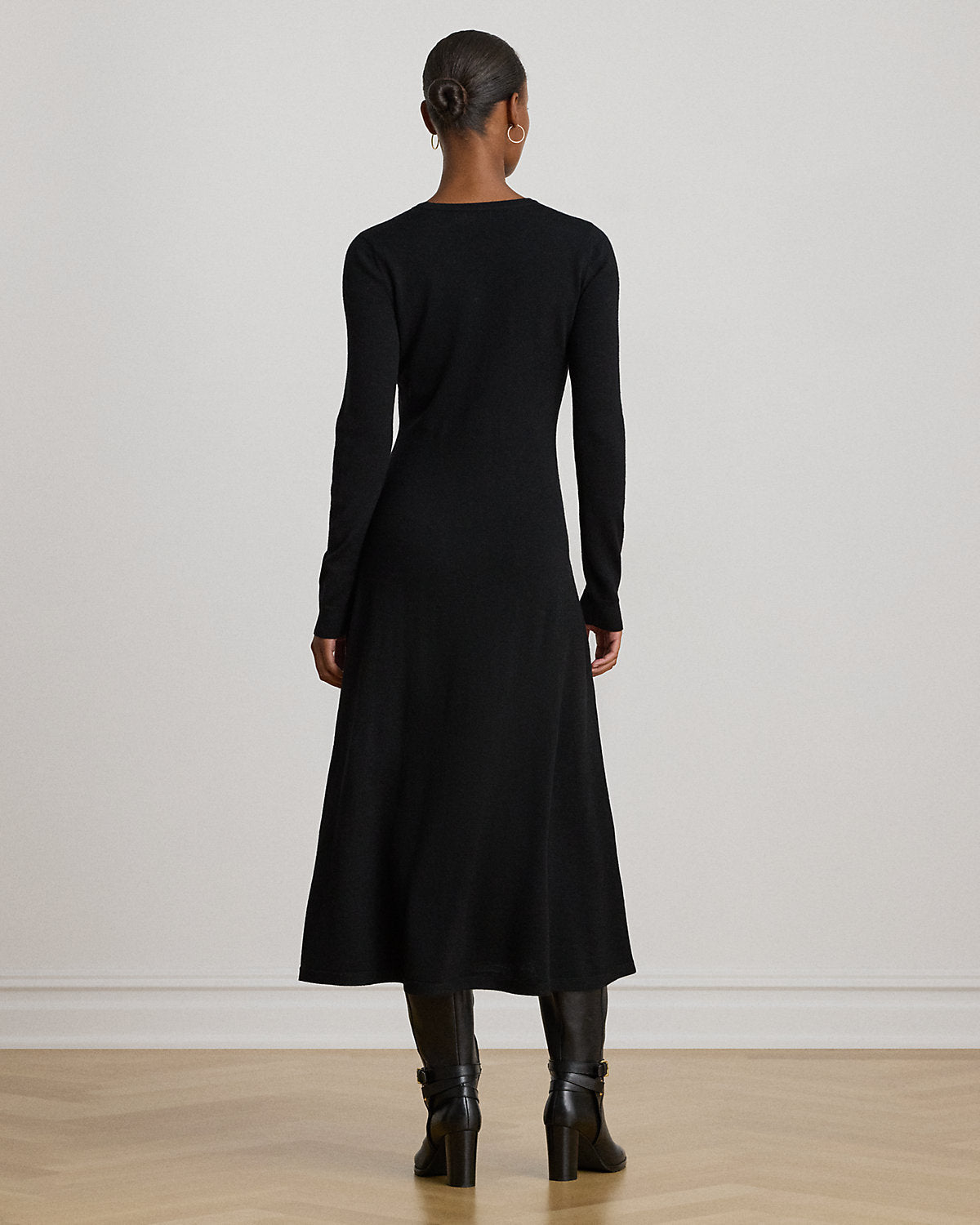 Ralph Lauren Wool Crewneck Sweater Dress