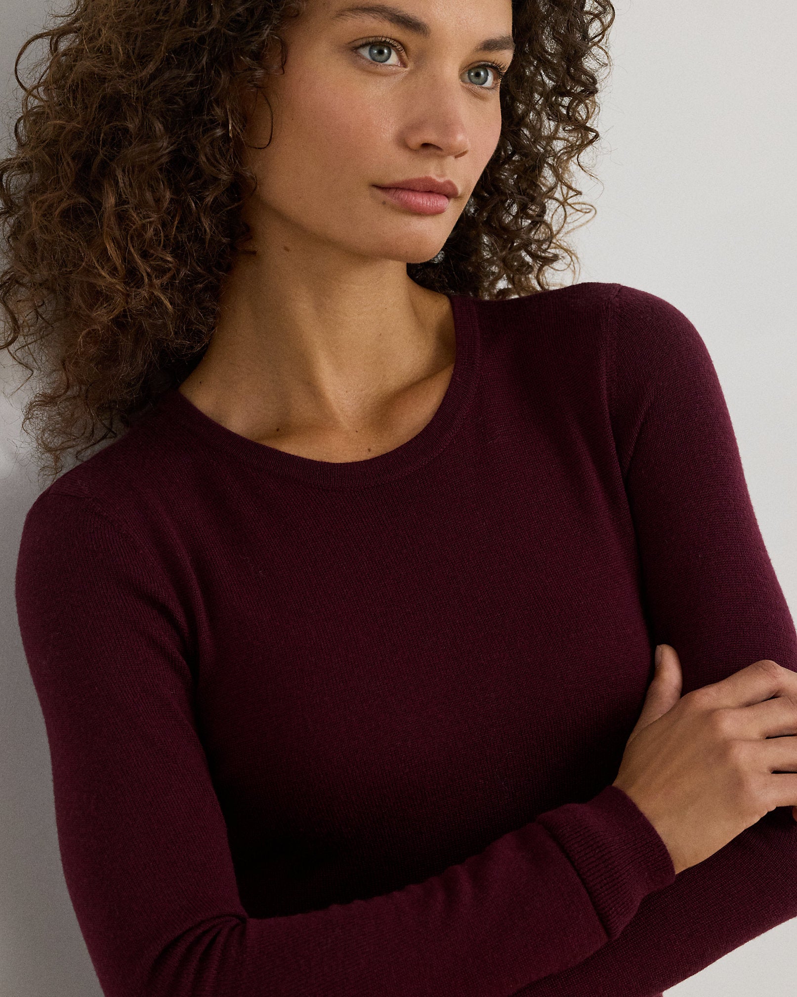 Ralph Lauren Wool Crewneck Sweater Dress