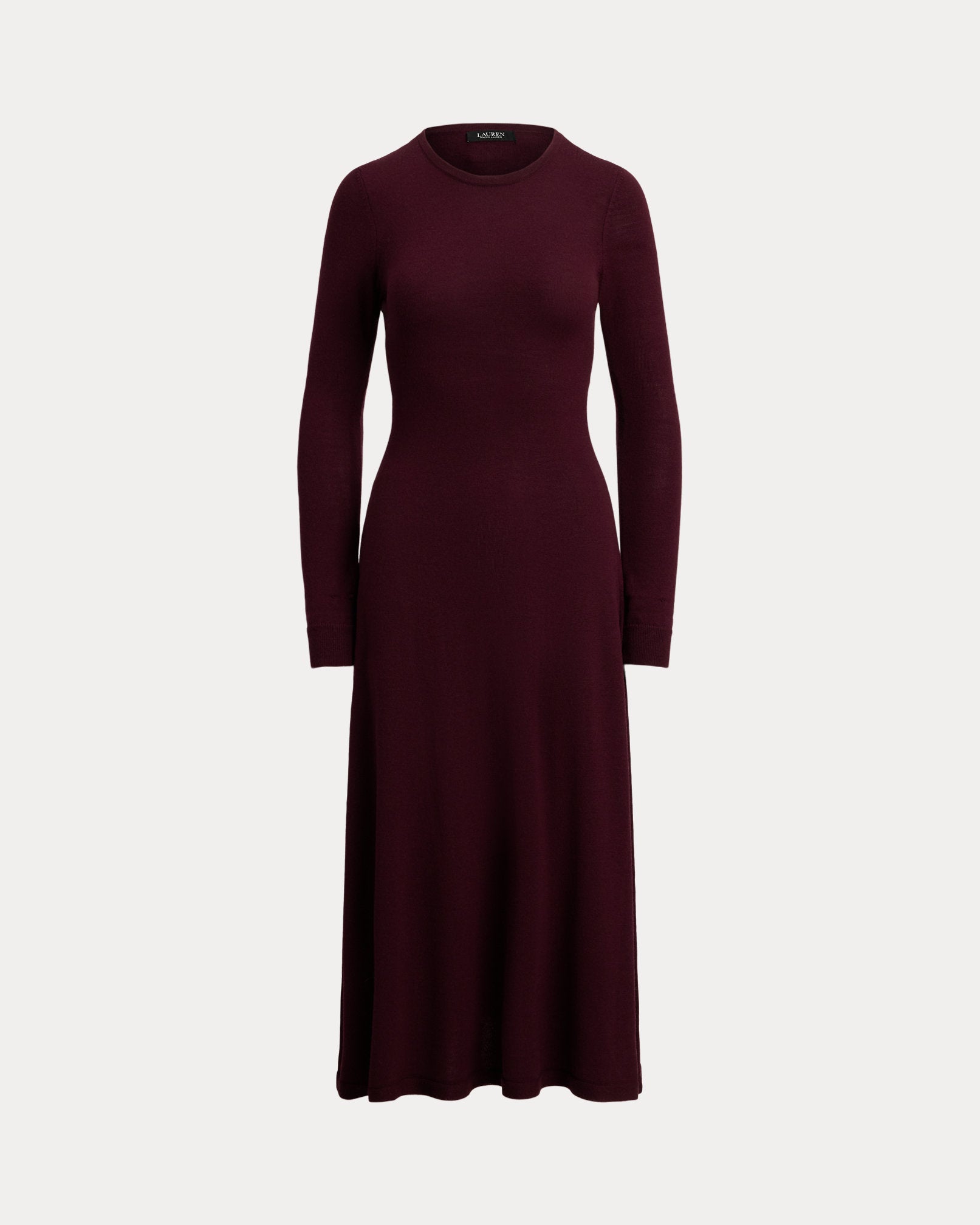 Ralph Lauren Wool Crewneck Sweater Dress