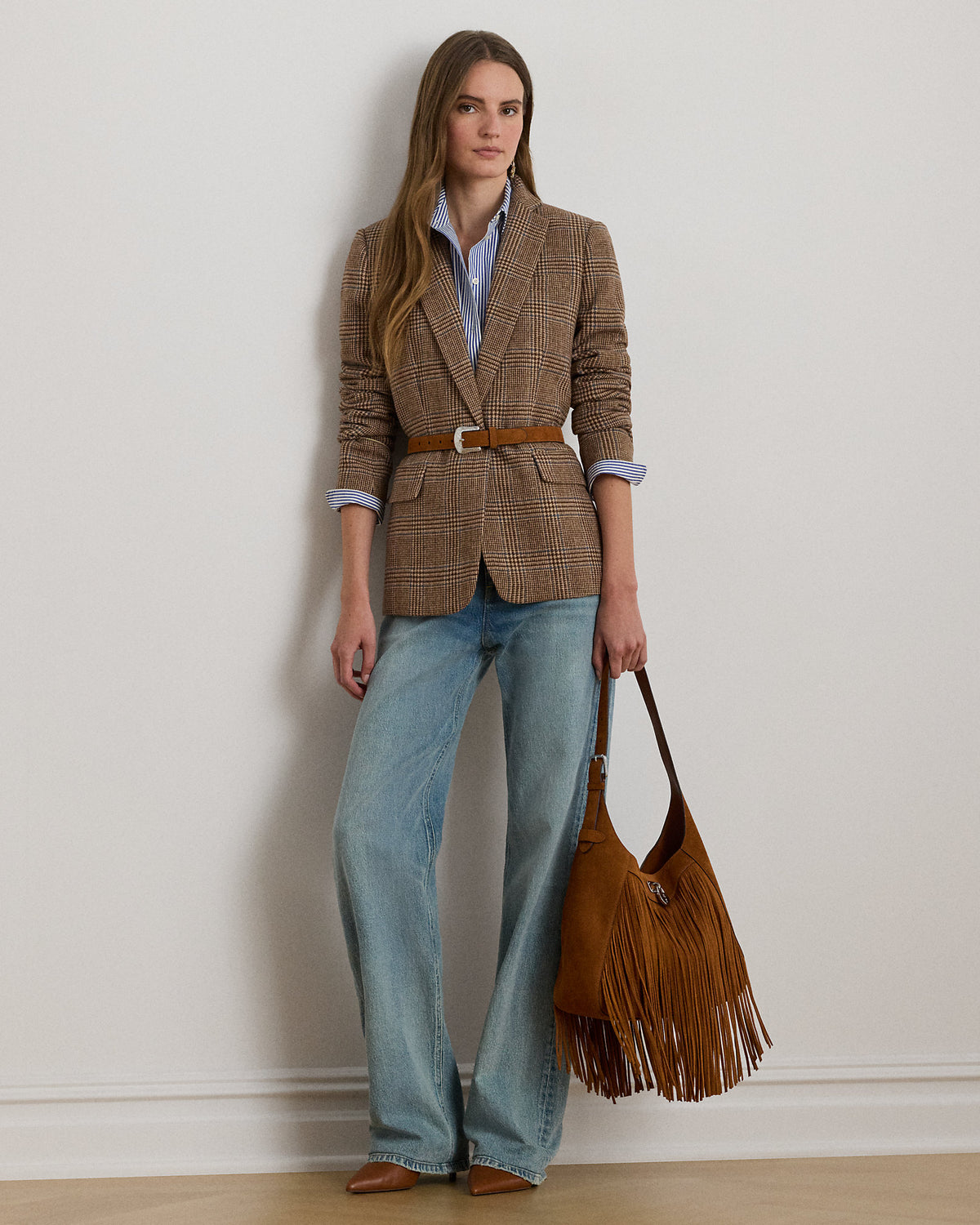 Ralph Lauren Glen Plaid WoolBlend Twill Blazer