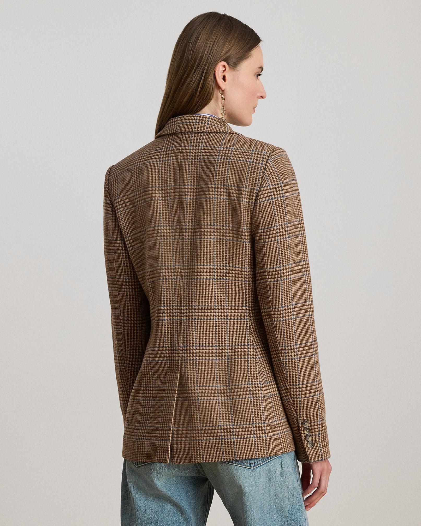 Ralph Lauren Glen Plaid WoolBlend Twill Blazer