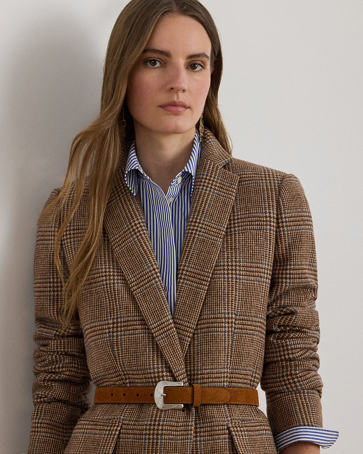 Ralph Lauren Glen Plaid WoolBlend Twill Blazer